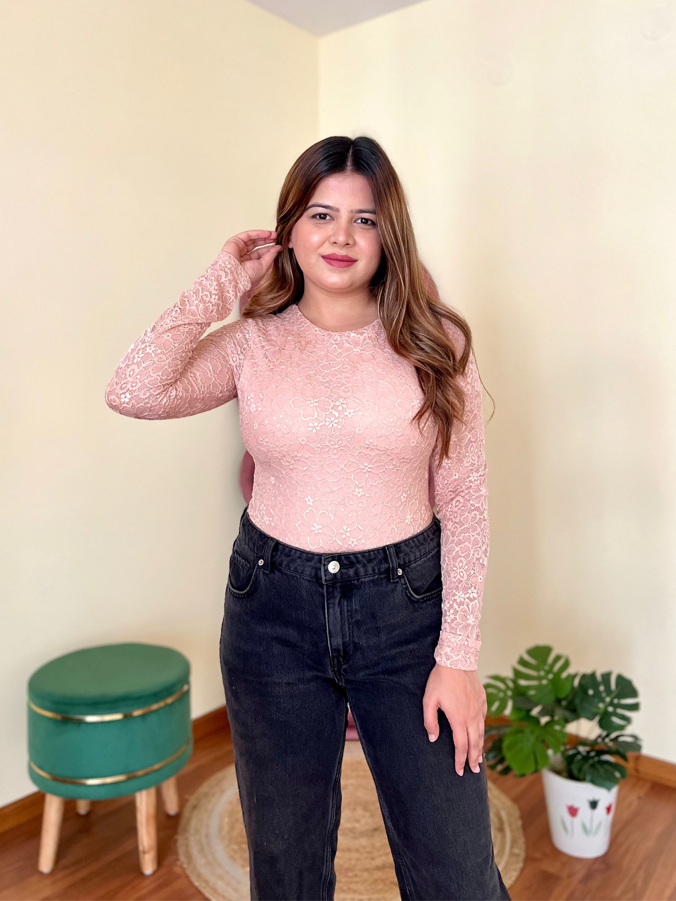 DOE LACE BODYSUIT