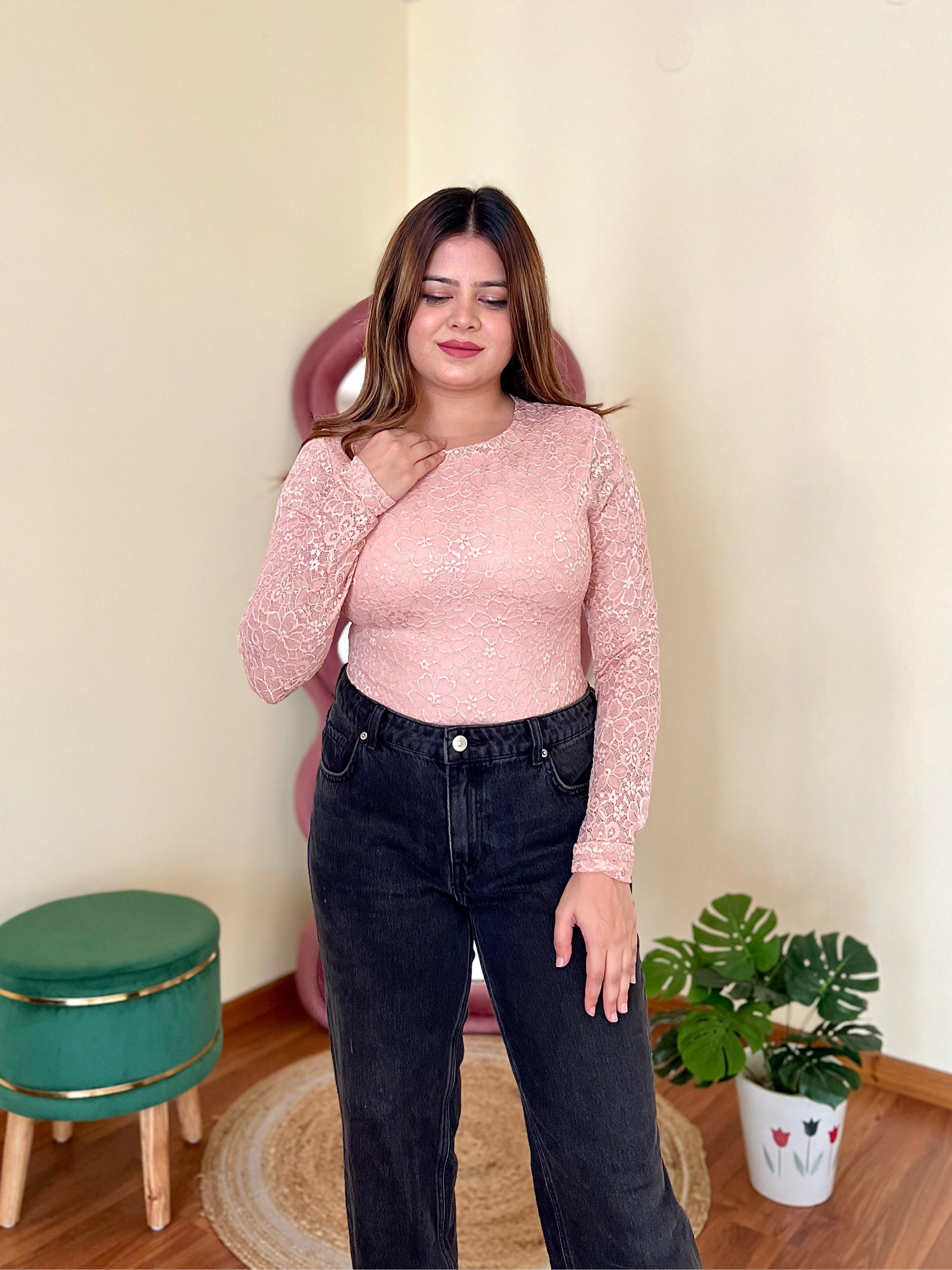DOE LACE BODYSUIT