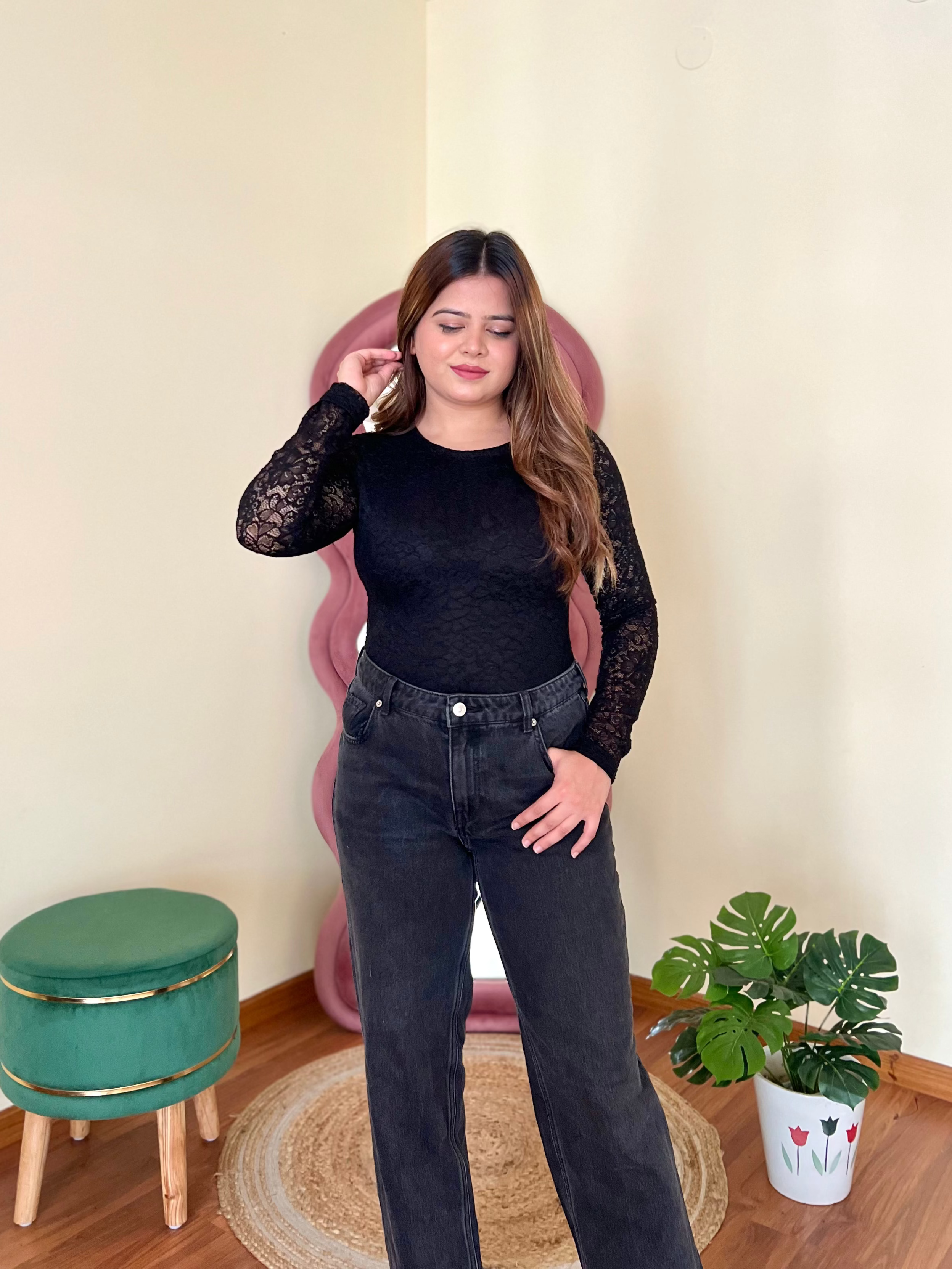 DOE LACE BODYSUIT