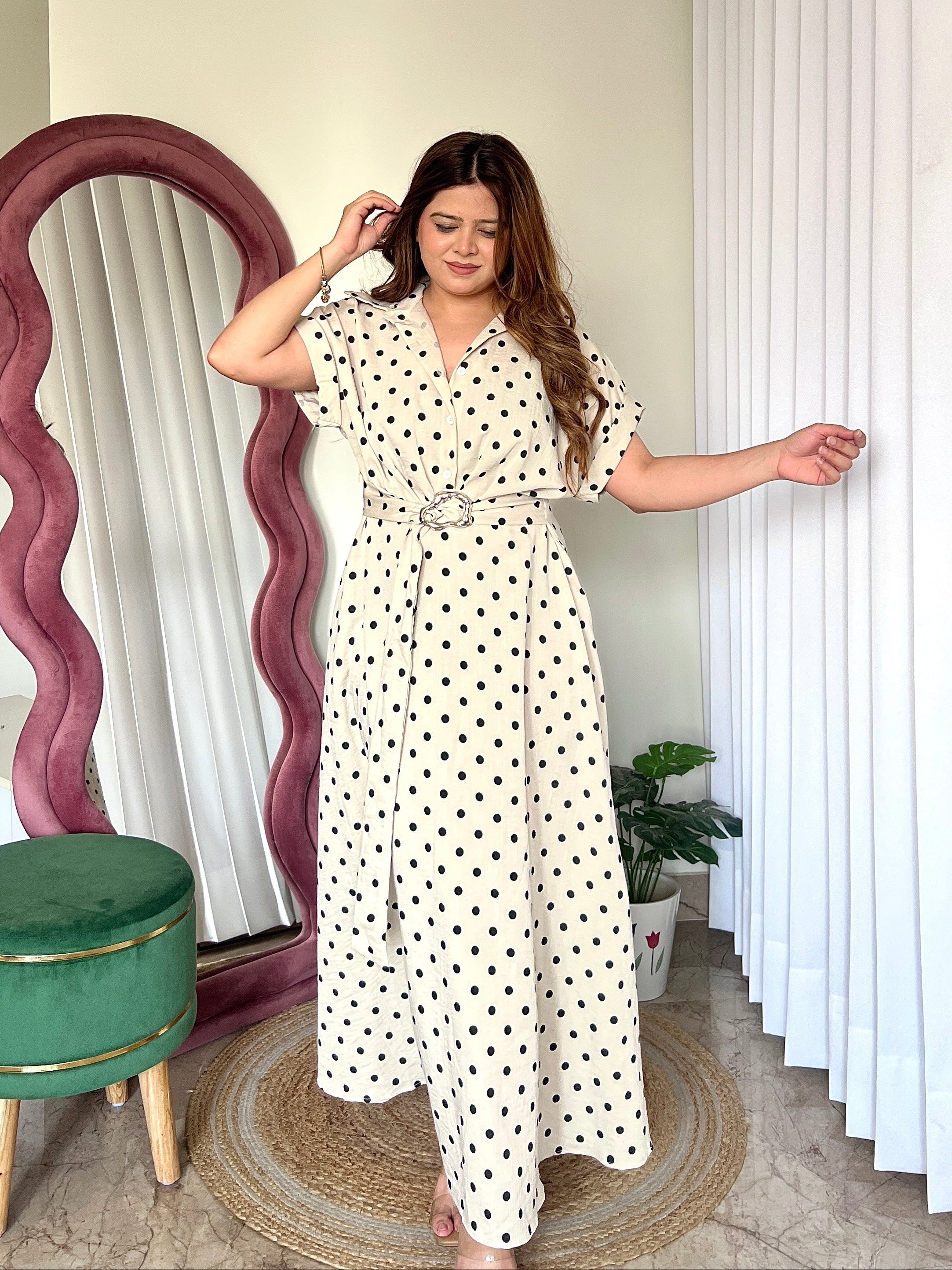 REESE POLKA DOT DRESS