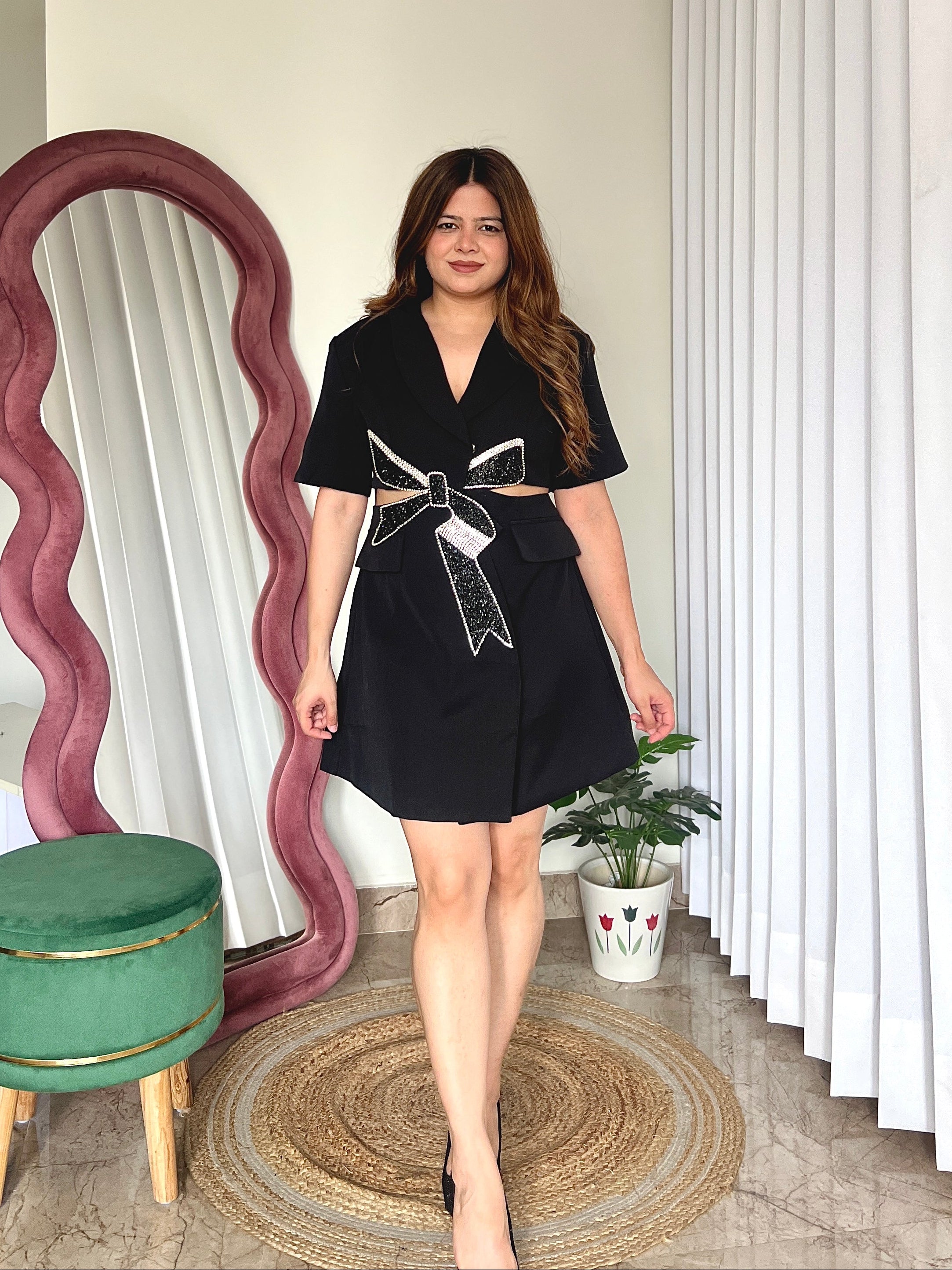 MICHELLE BLAZER DRESS