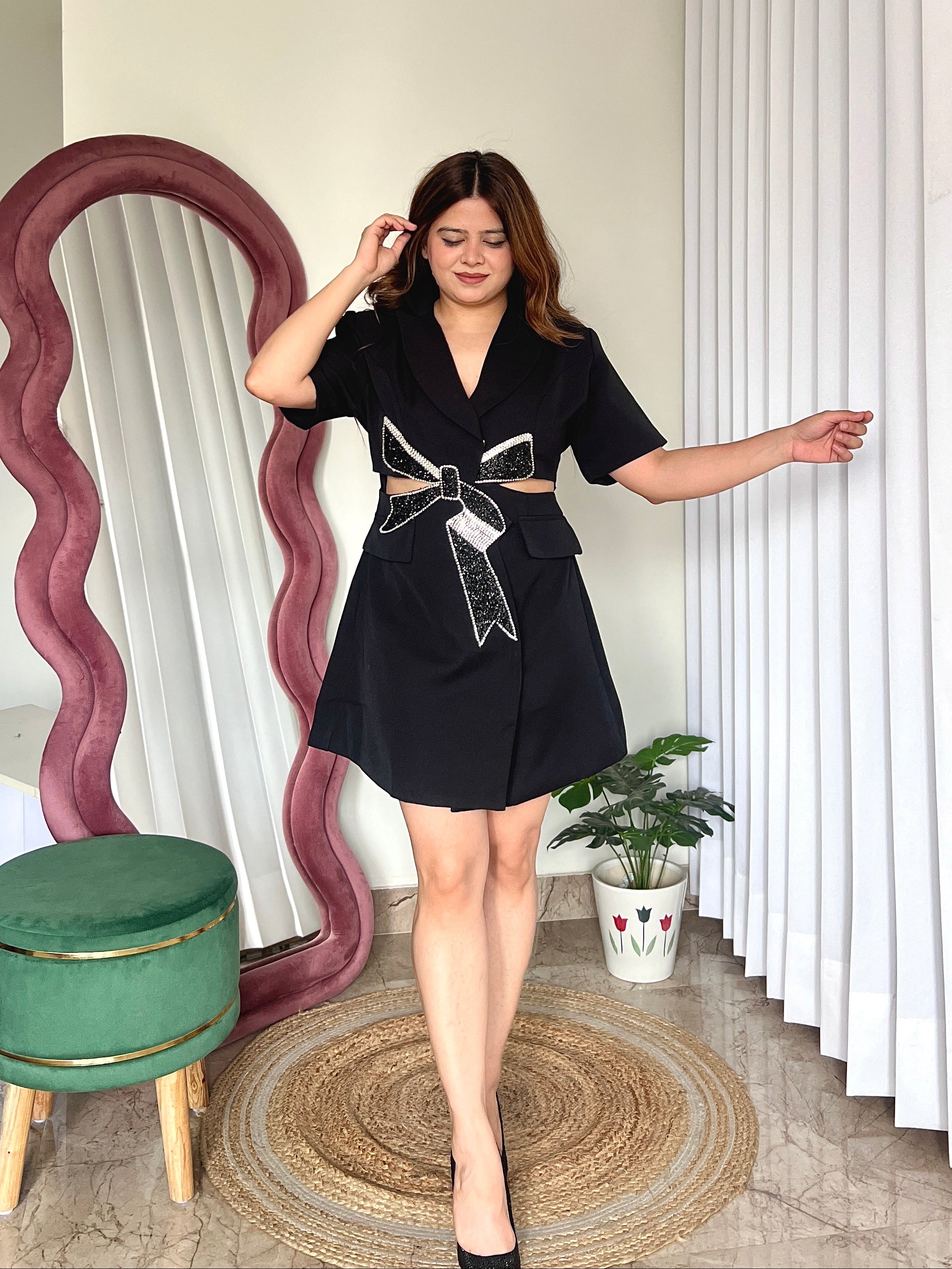 MICHELLE BLAZER DRESS