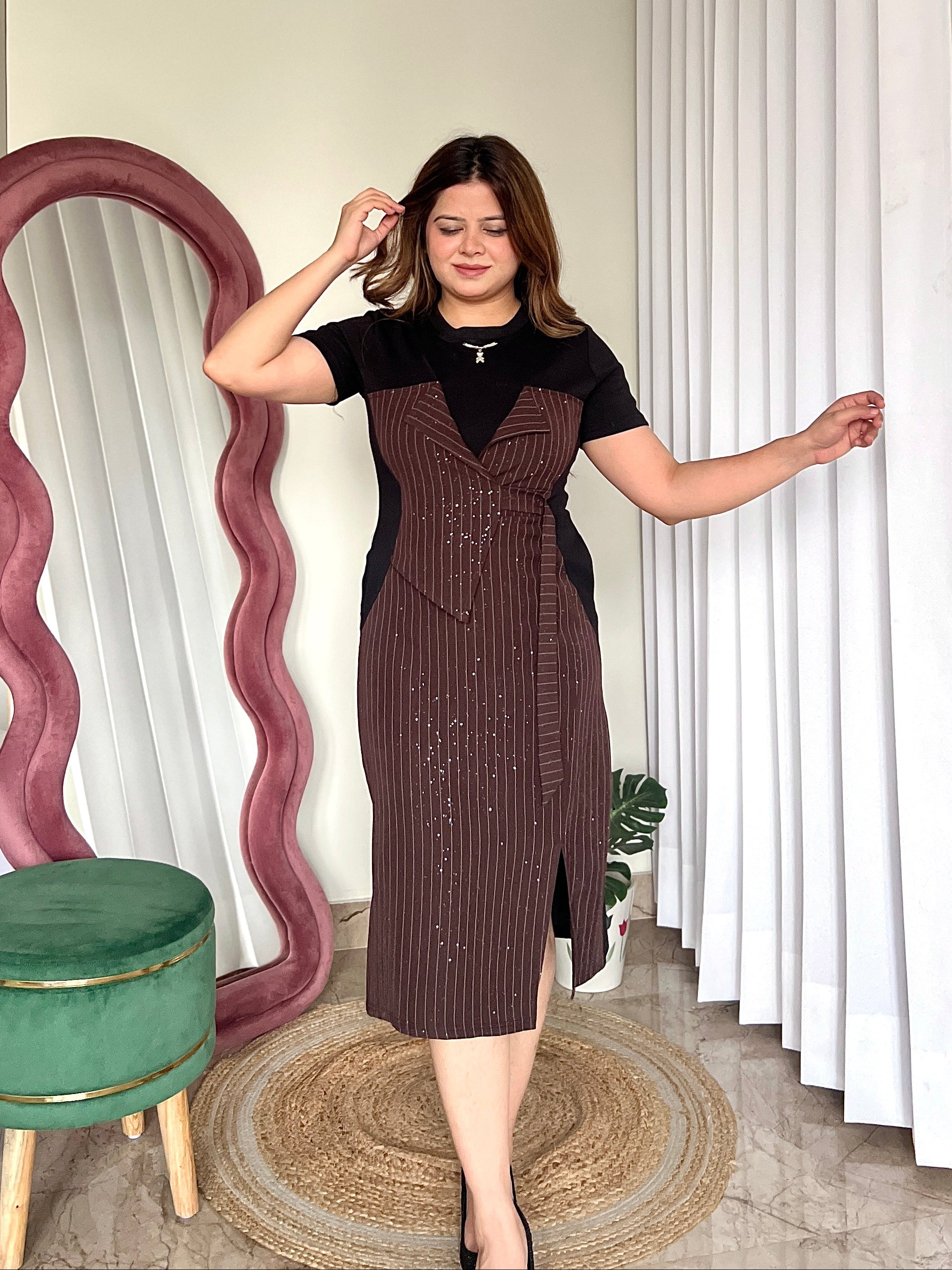 TWY ILLUSION DRESS