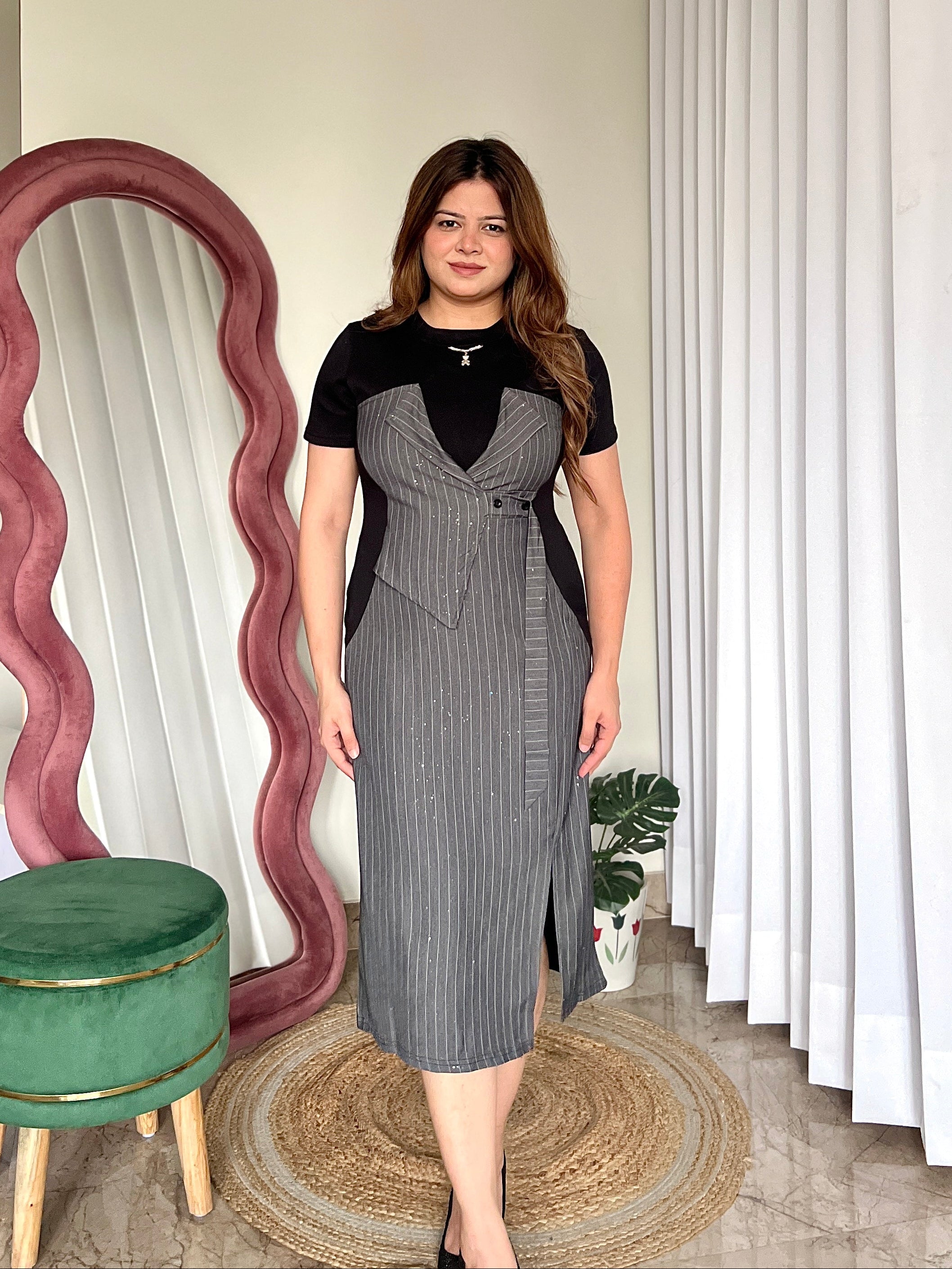 TWY ILLUSION DRESS