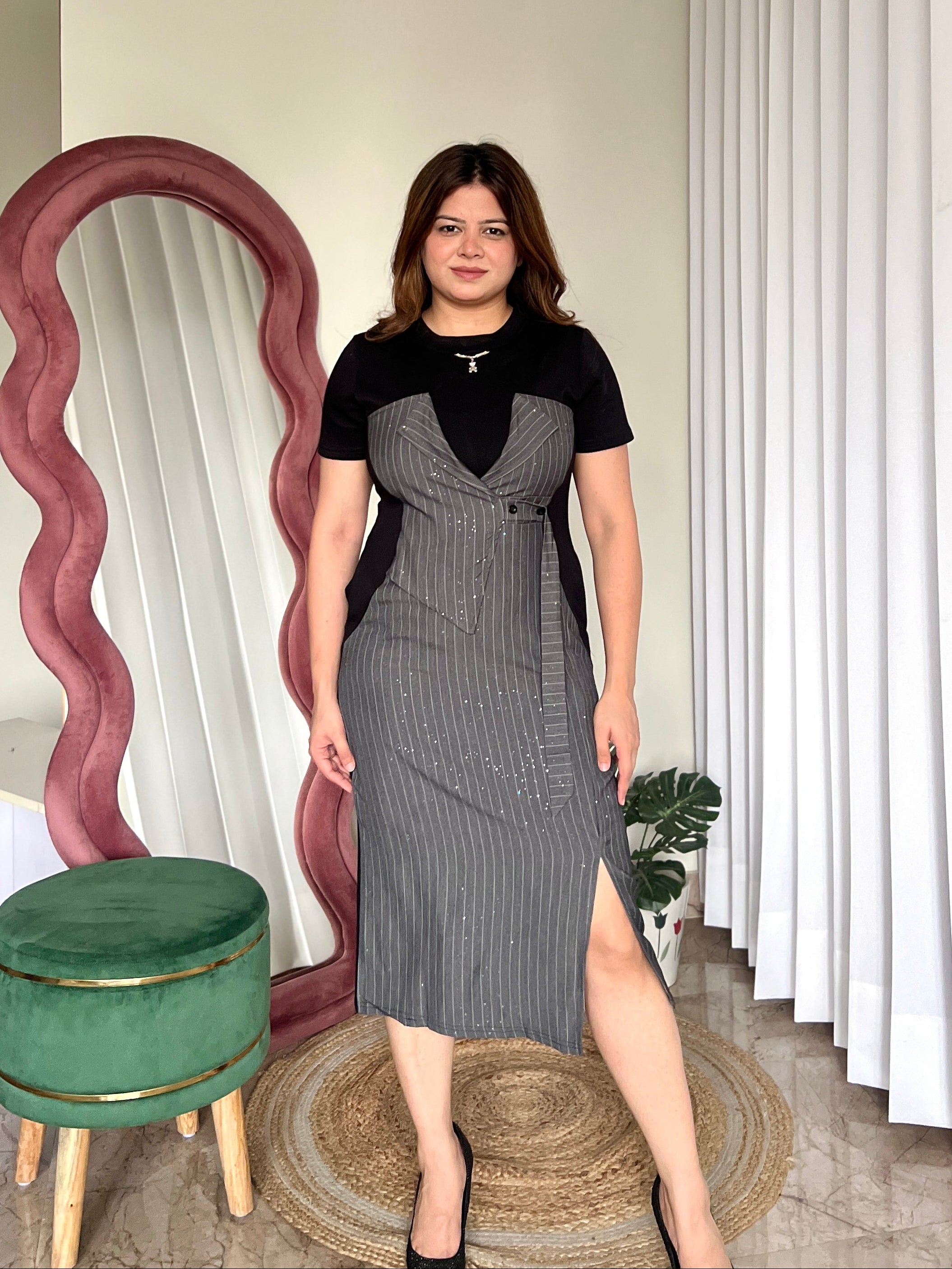 TWY ILLUSION DRESS