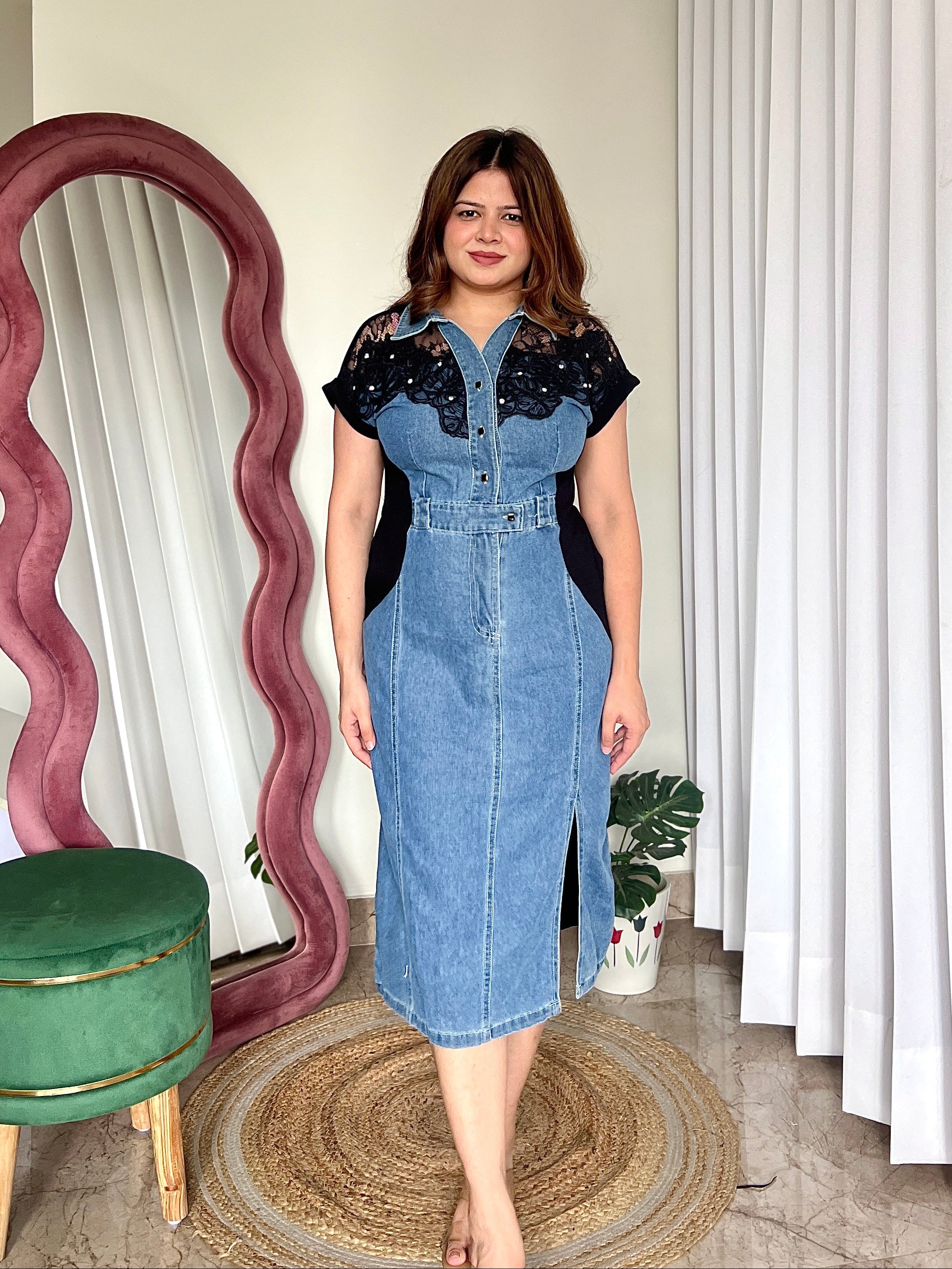 GEORGIE DENIM DRESS