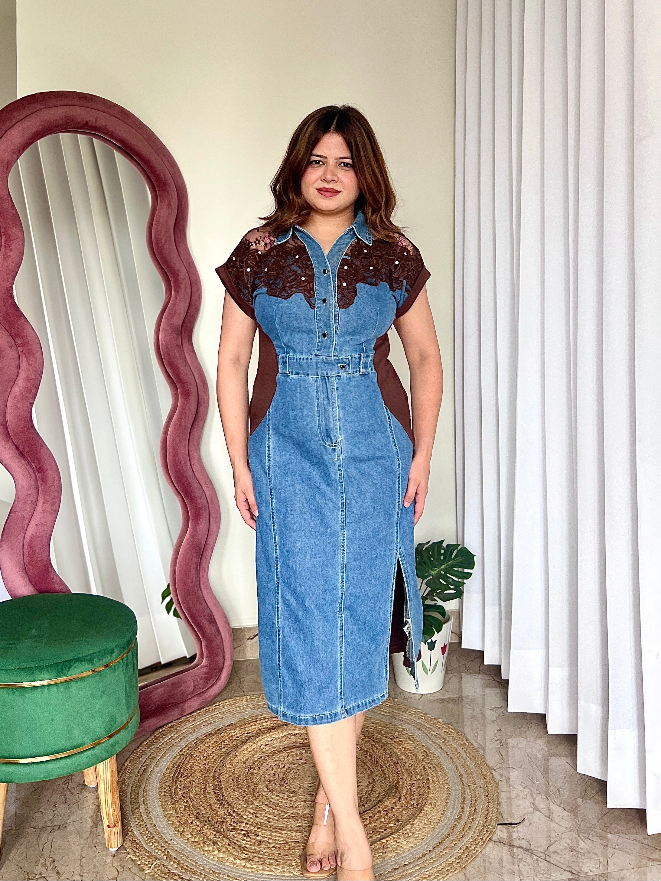 GEORGIE DENIM DRESS