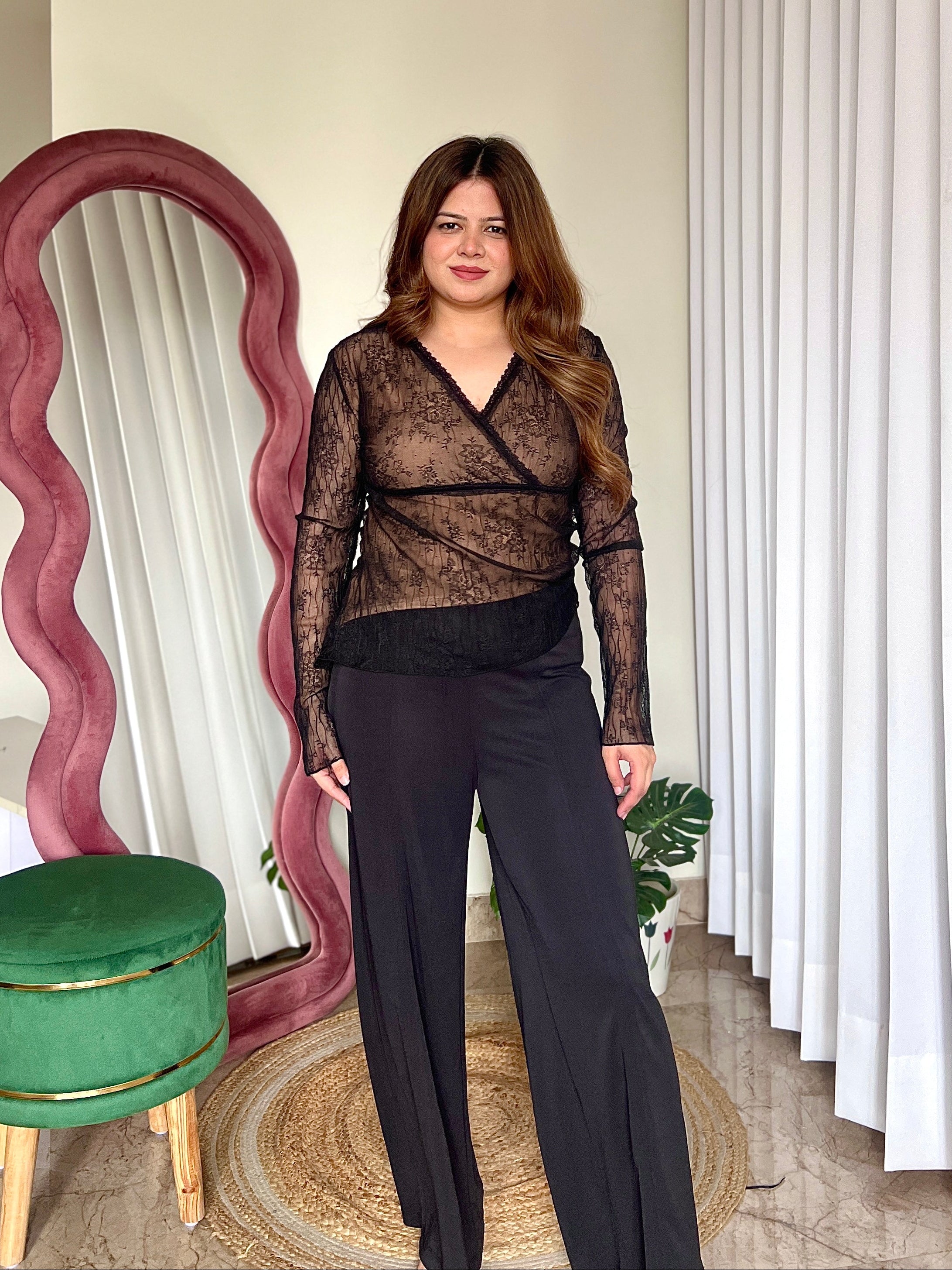 CHUCK LACE TOP