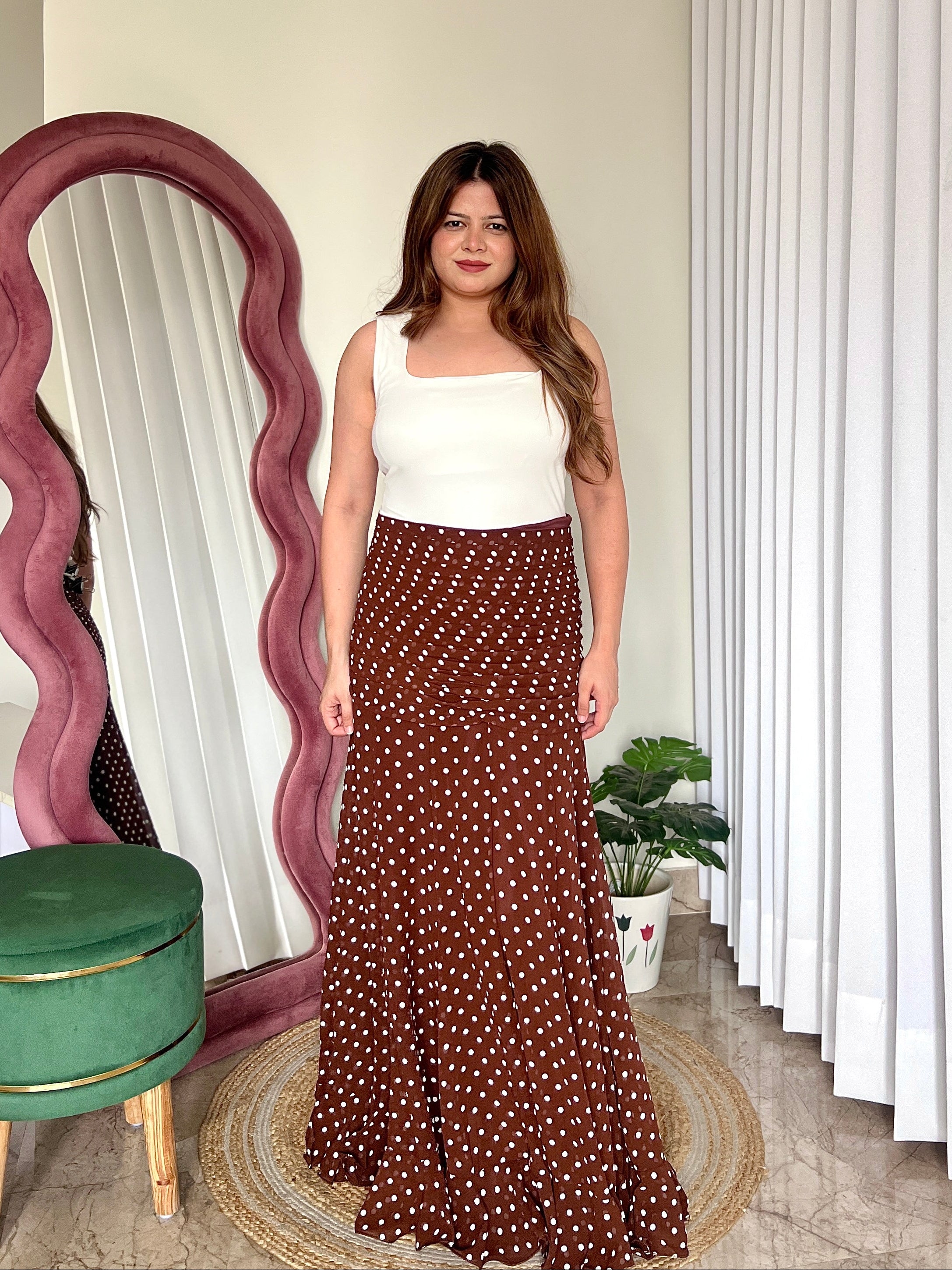DOLLY POLKA DOT SKIRT