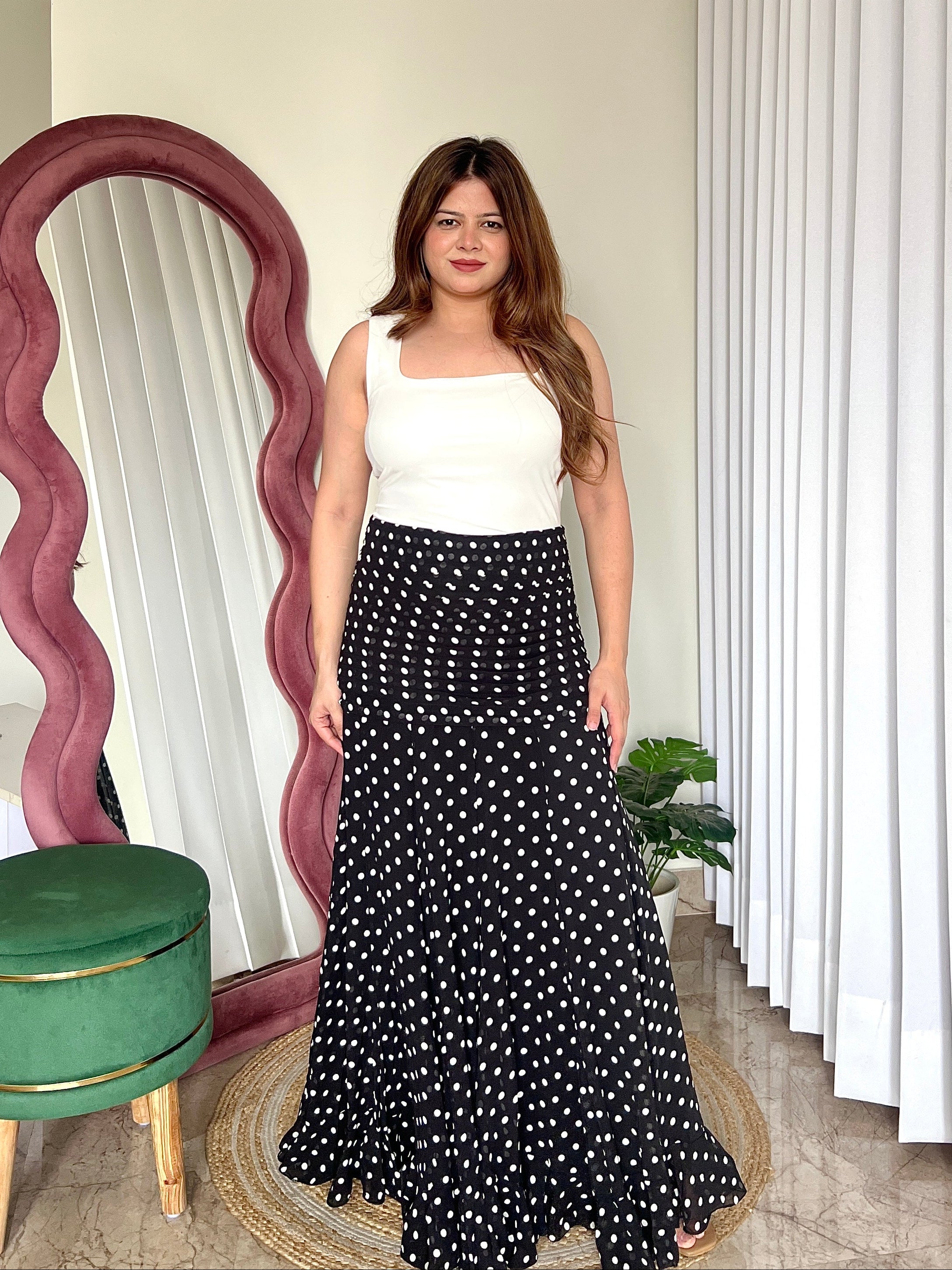 DOLLY POLKA DOT SKIRT