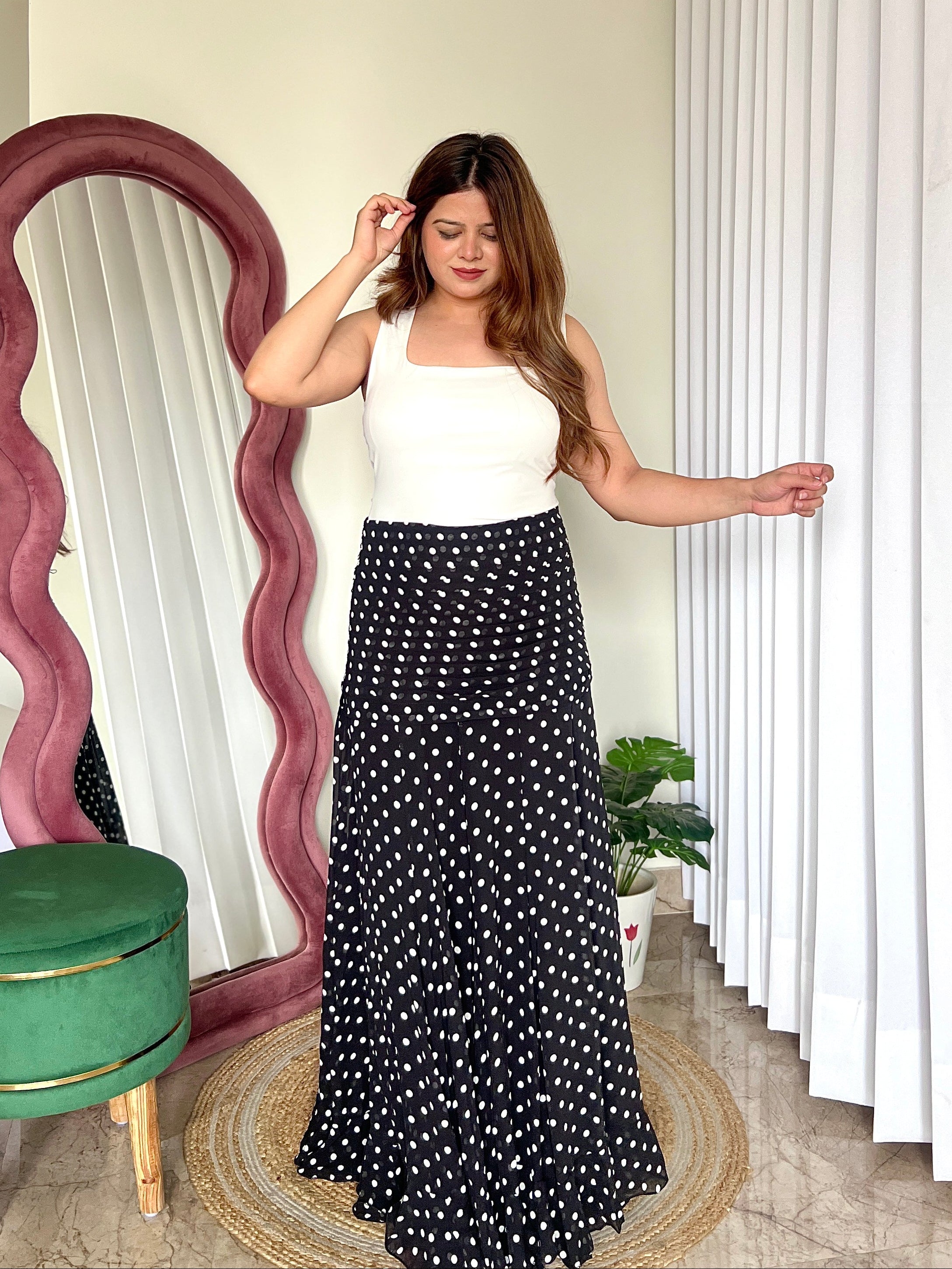 DOLLY POLKA DOT SKIRT