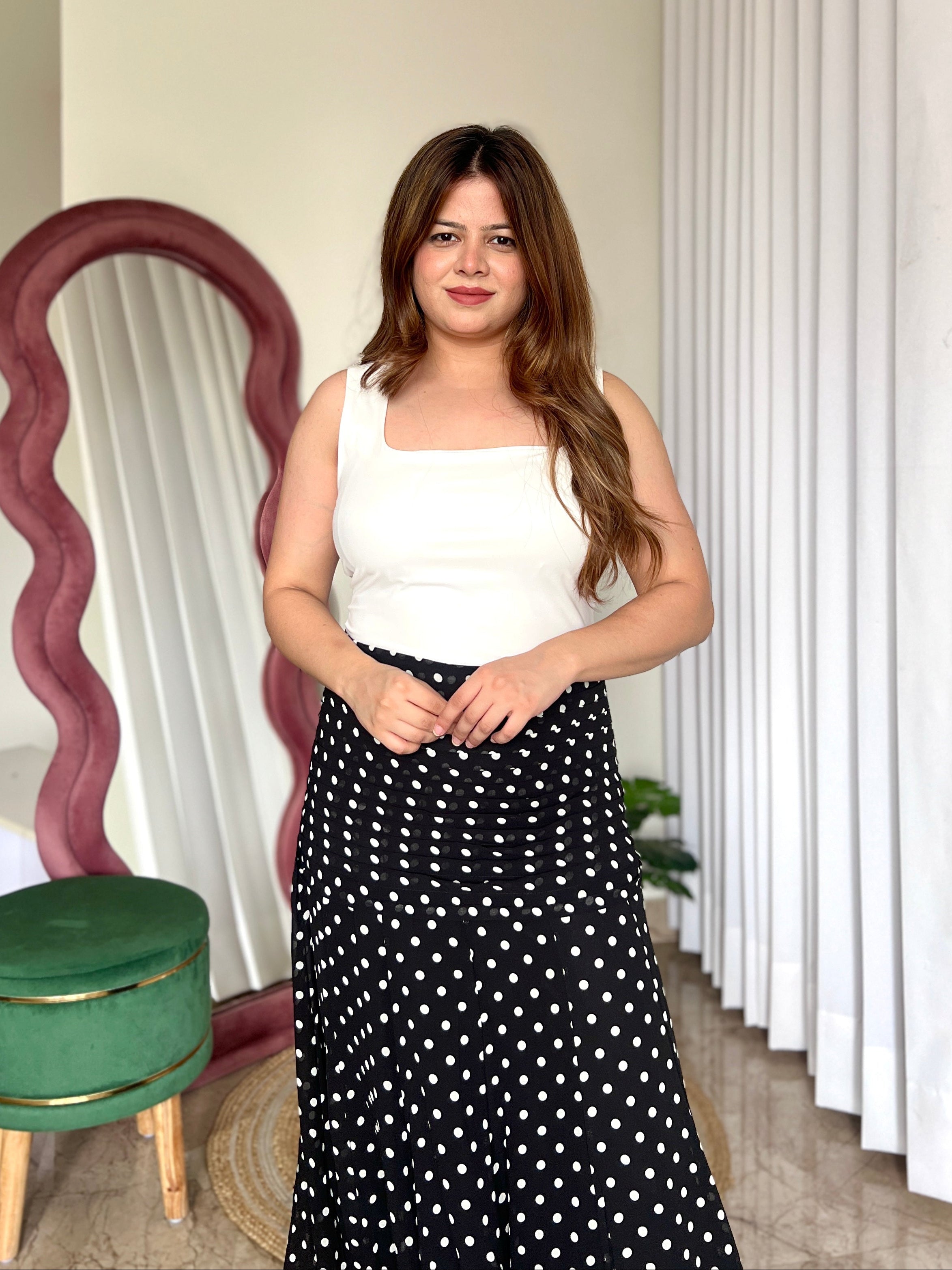 DOLLY POLKA DOT SKIRT