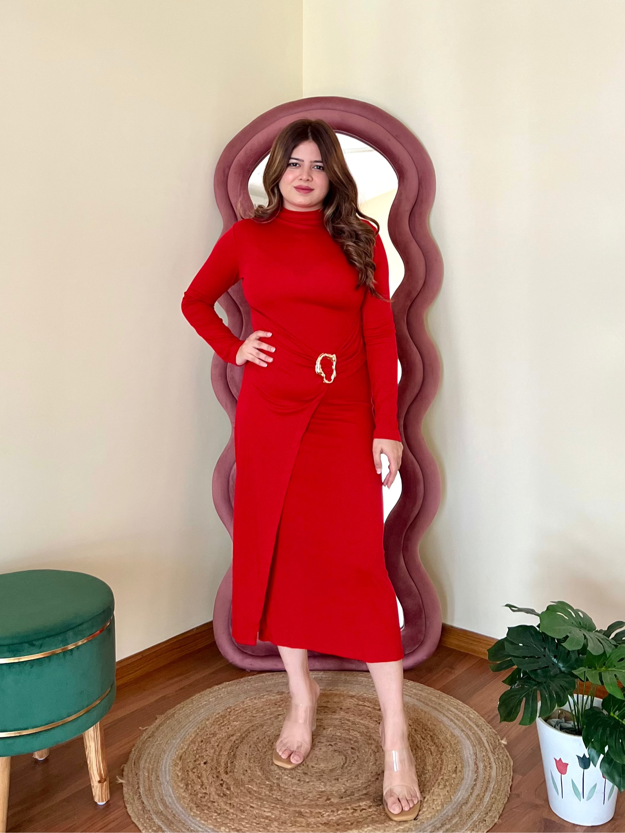 BRANDY MIDI DRESS