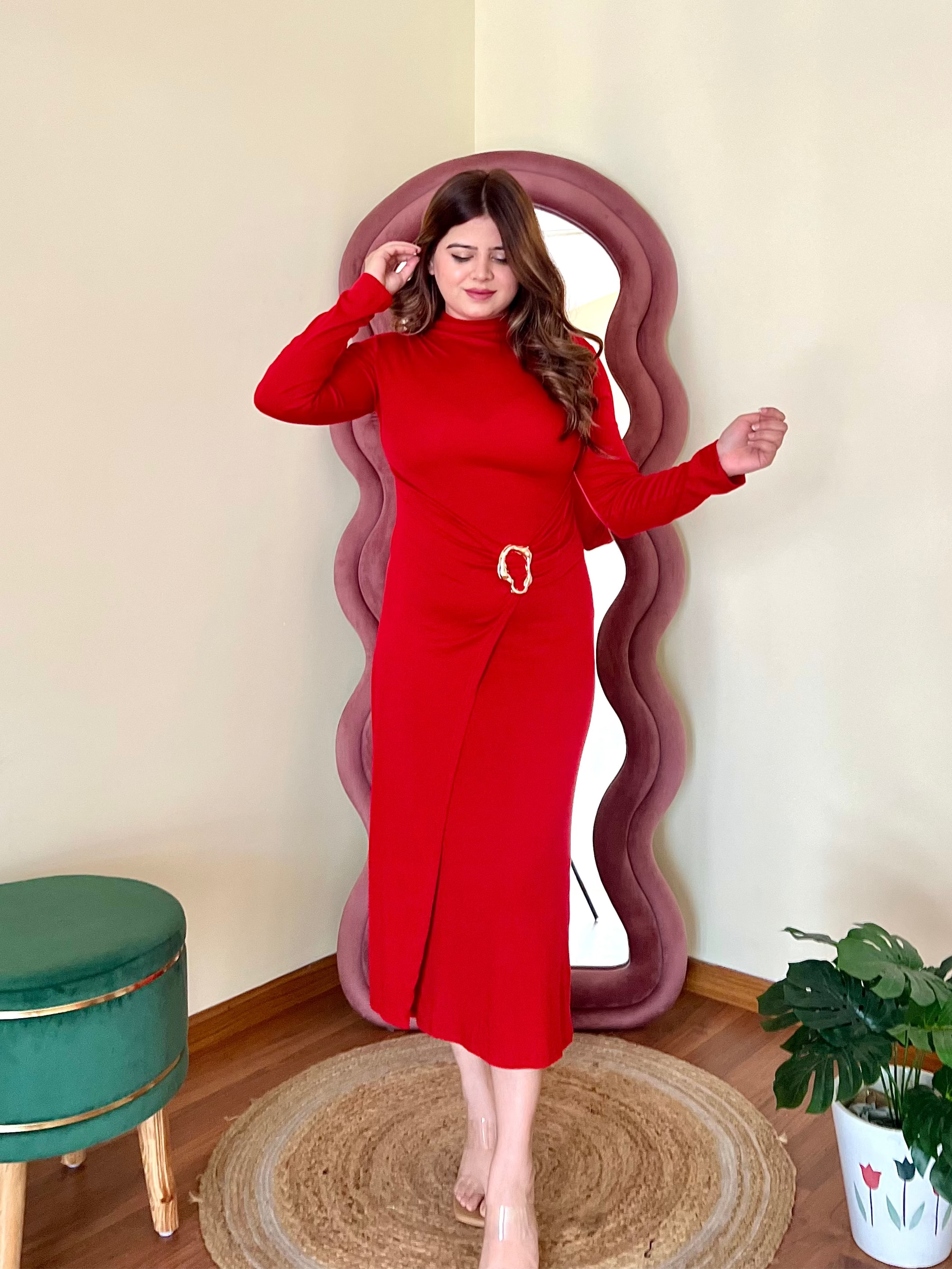 BRANDY MIDI DRESS
