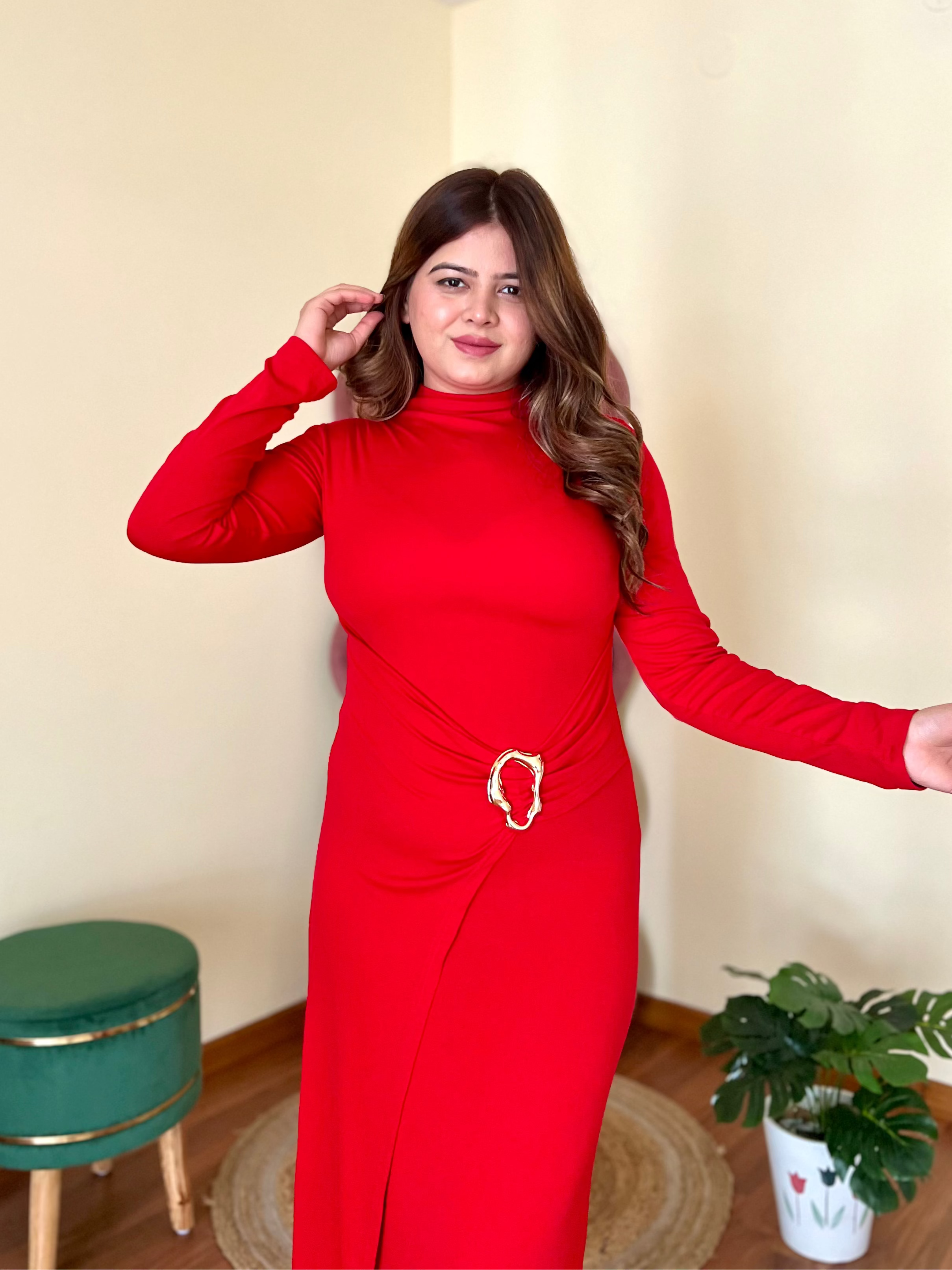 BRANDY MIDI DRESS