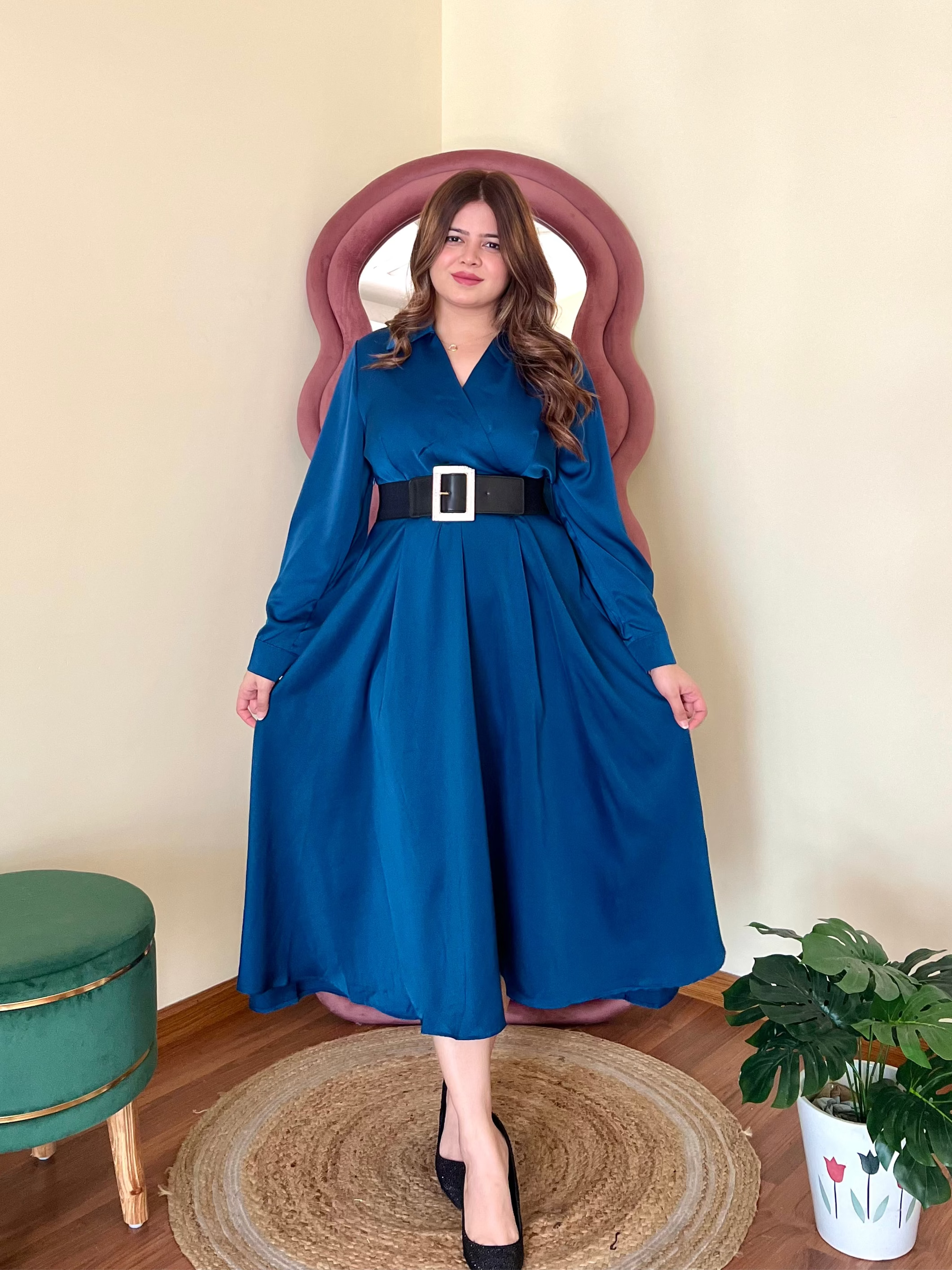ALISON BELTED DRESS