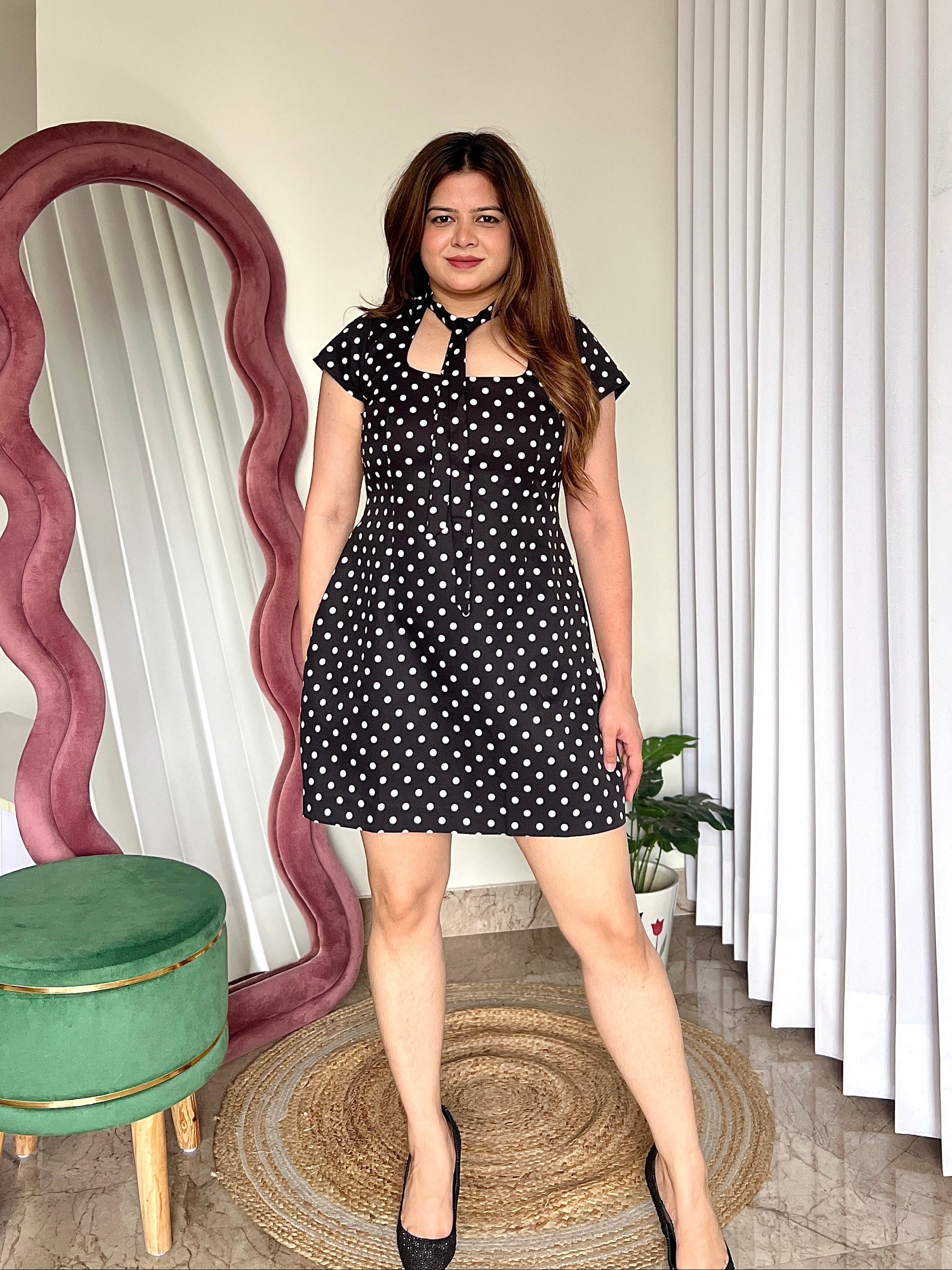 ENVY POLKA DOT DRESS