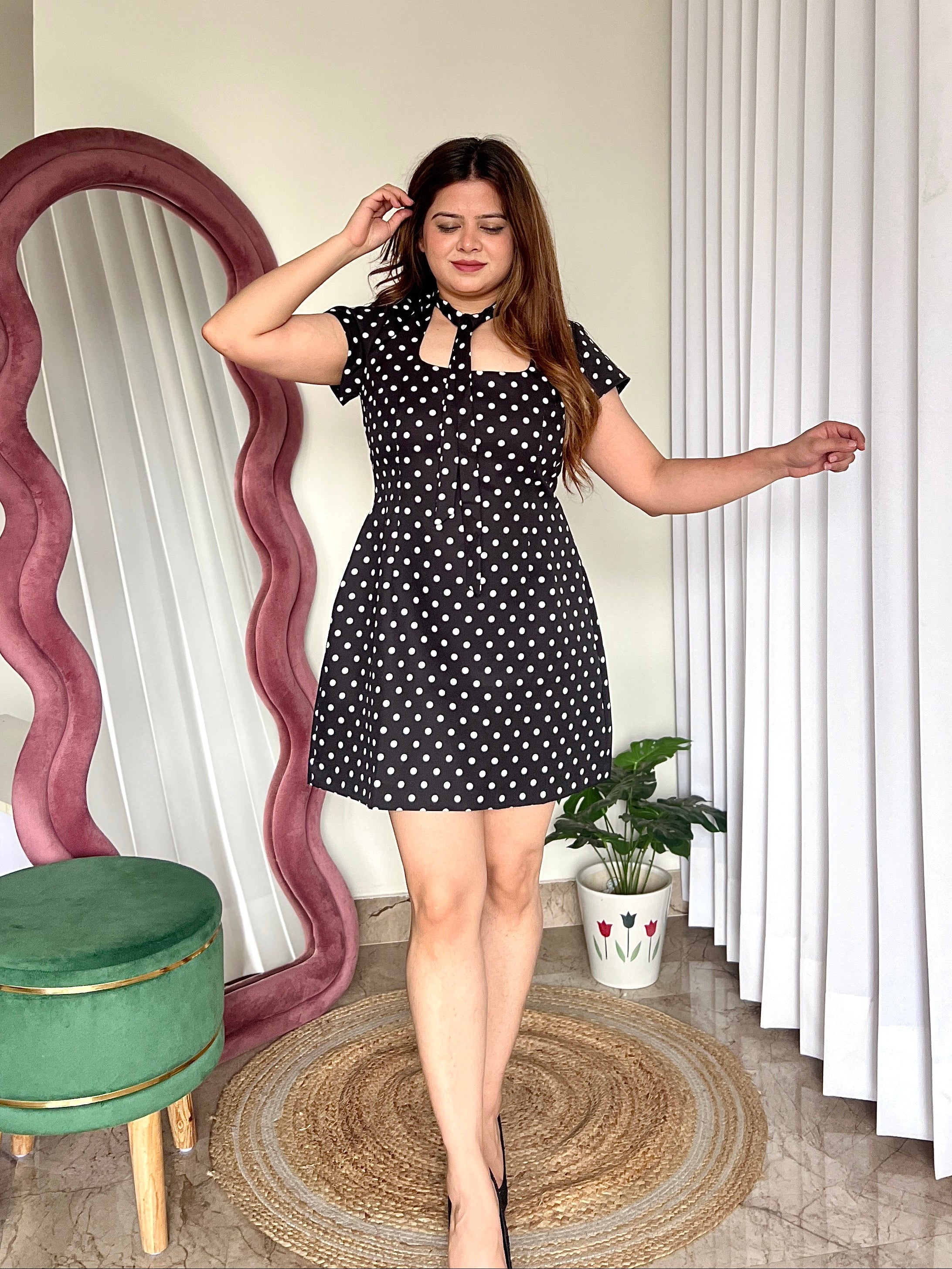 ENVY POLKA DOT DRESS