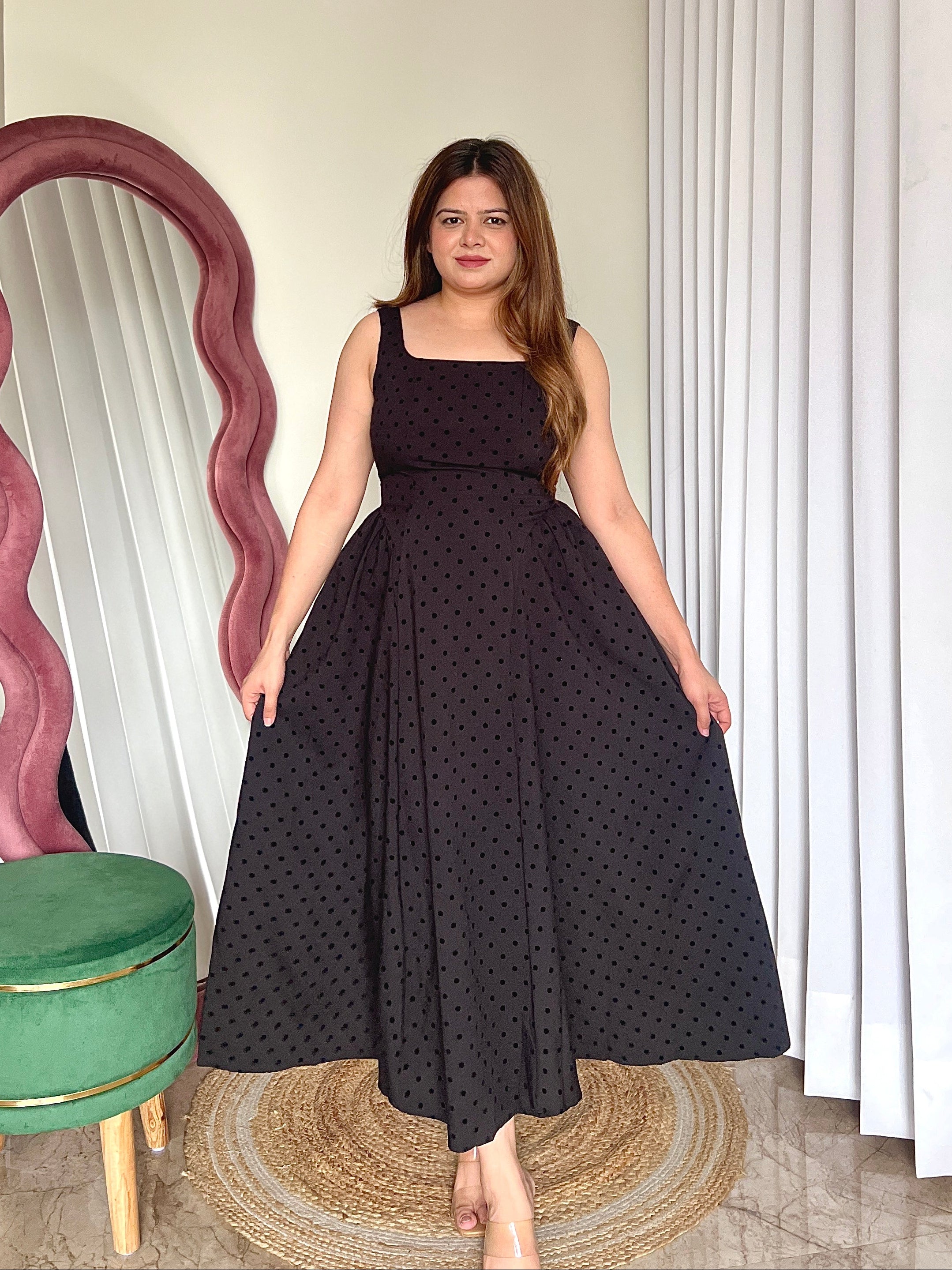 JOJO POLKA DOT DRESS