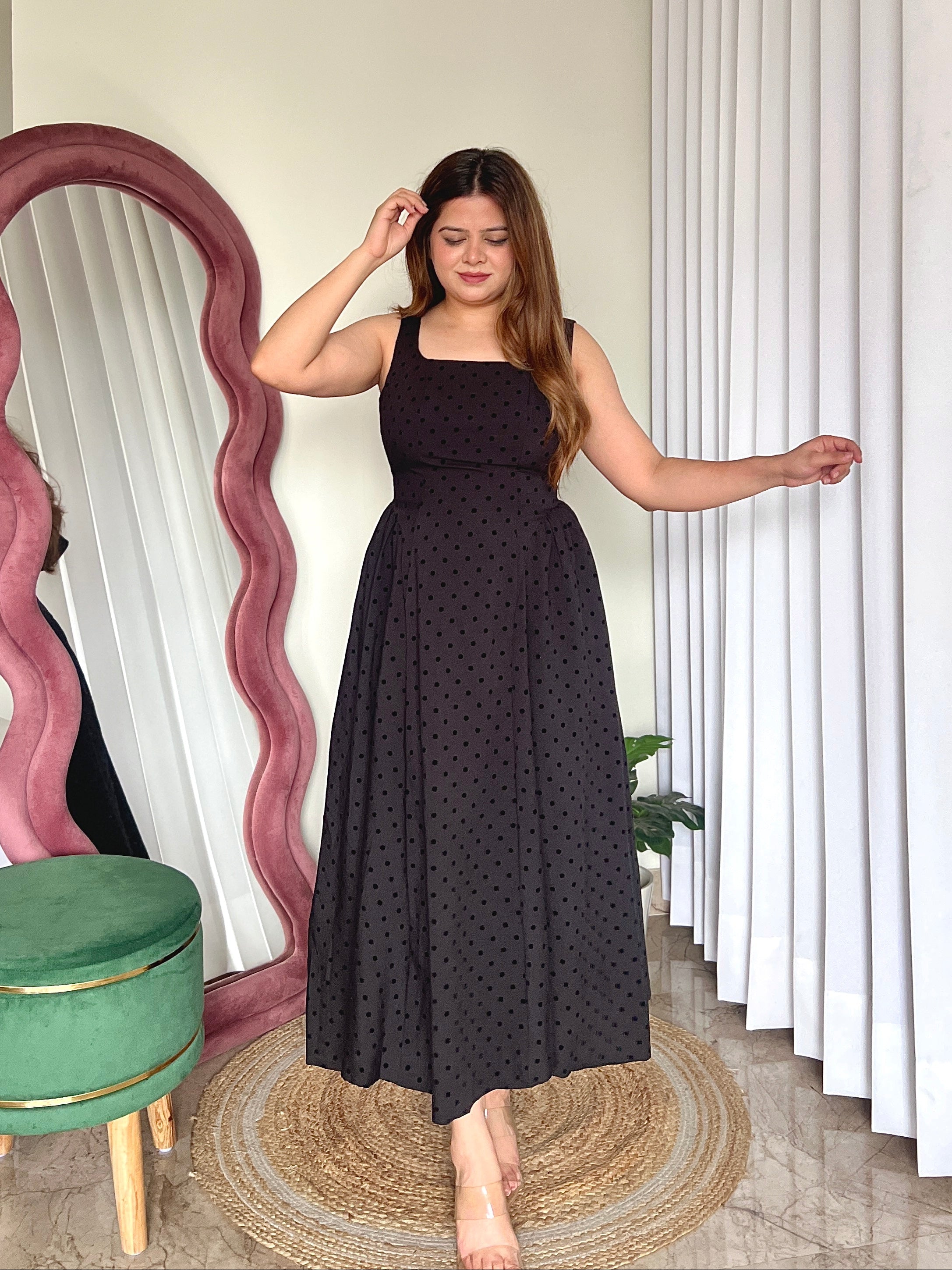 JOJO POLKA DOT DRESS