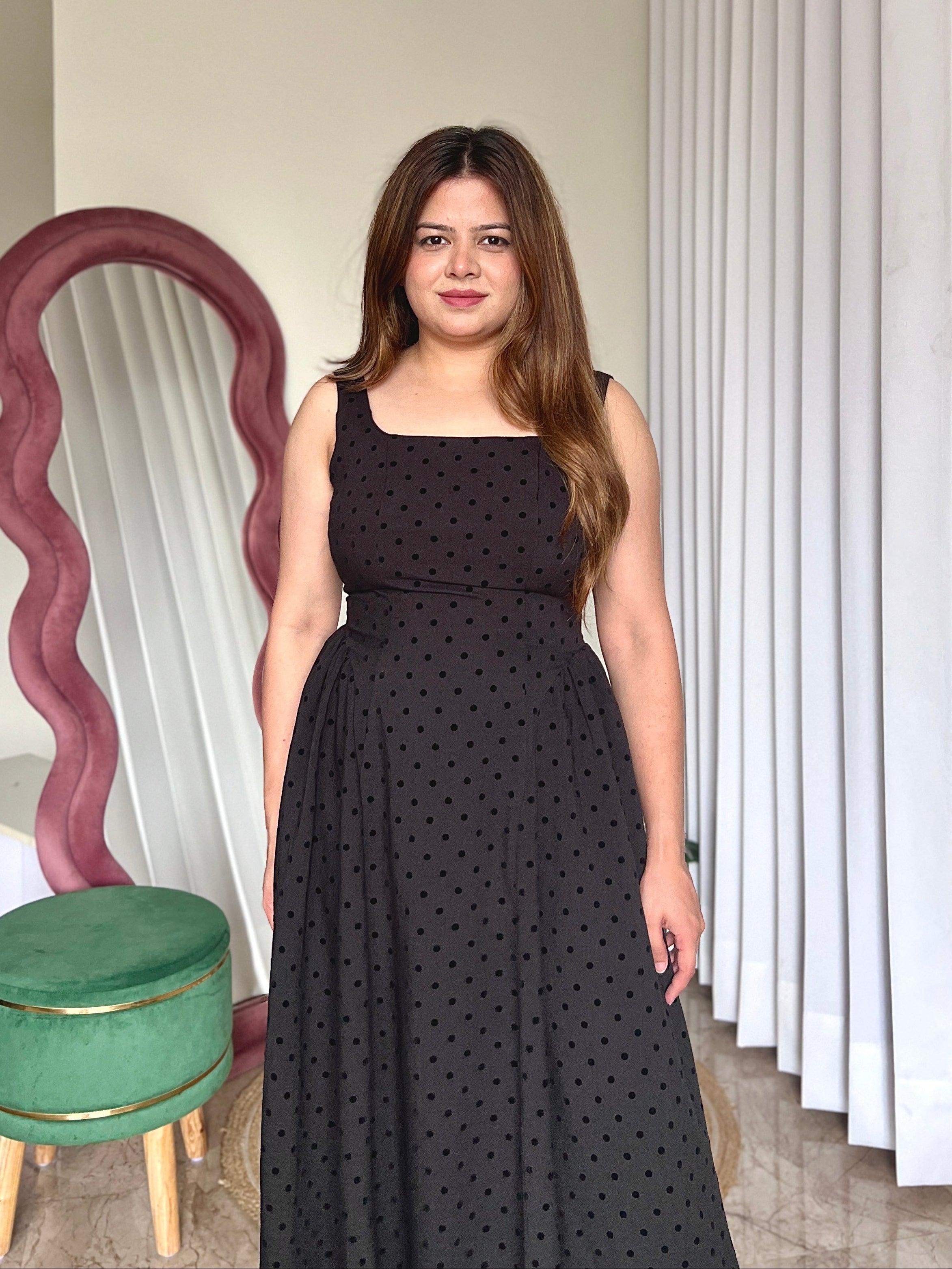 JOJO POLKA DOT DRESS
