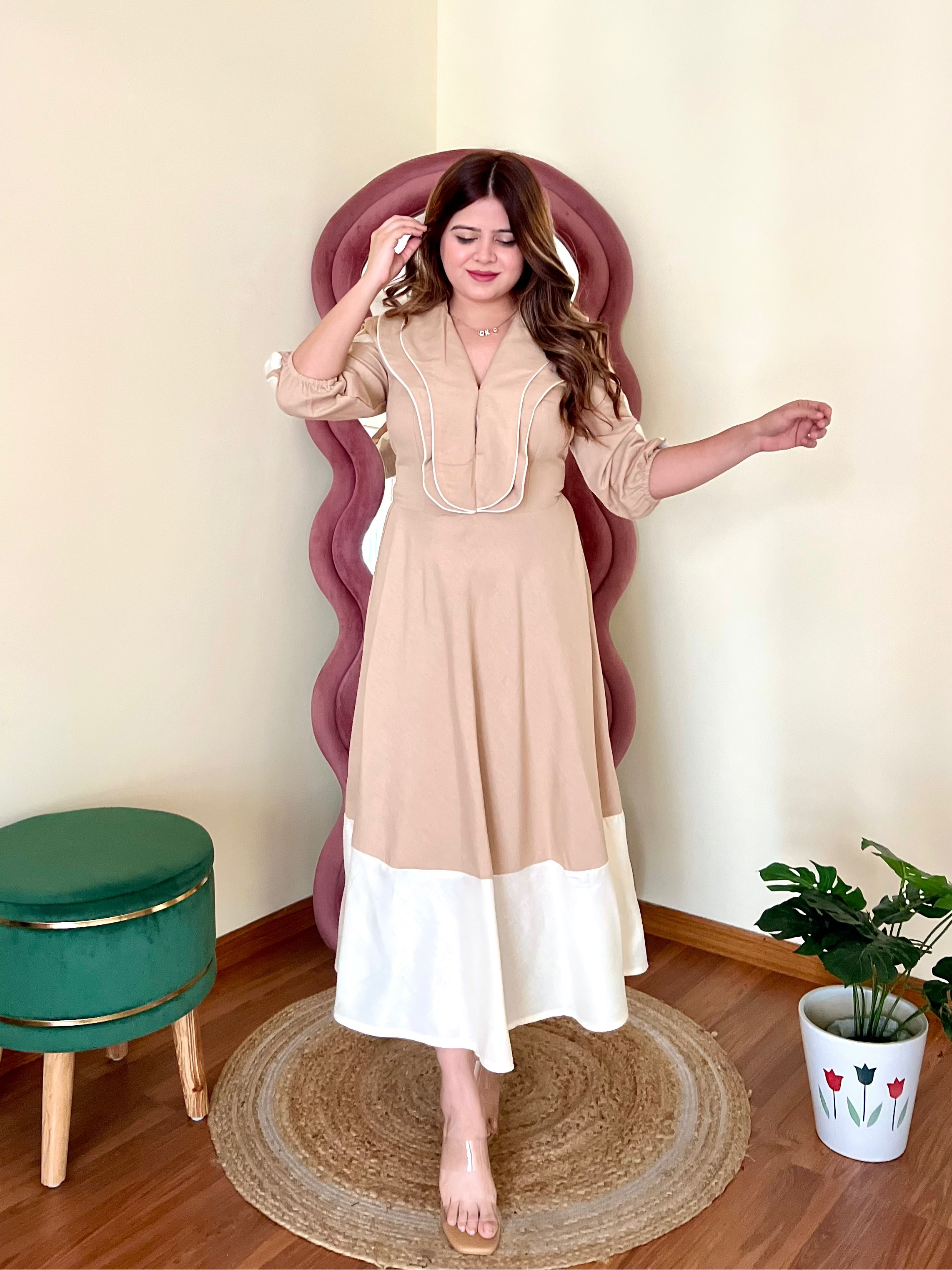 BLUSH MAXI DRESS