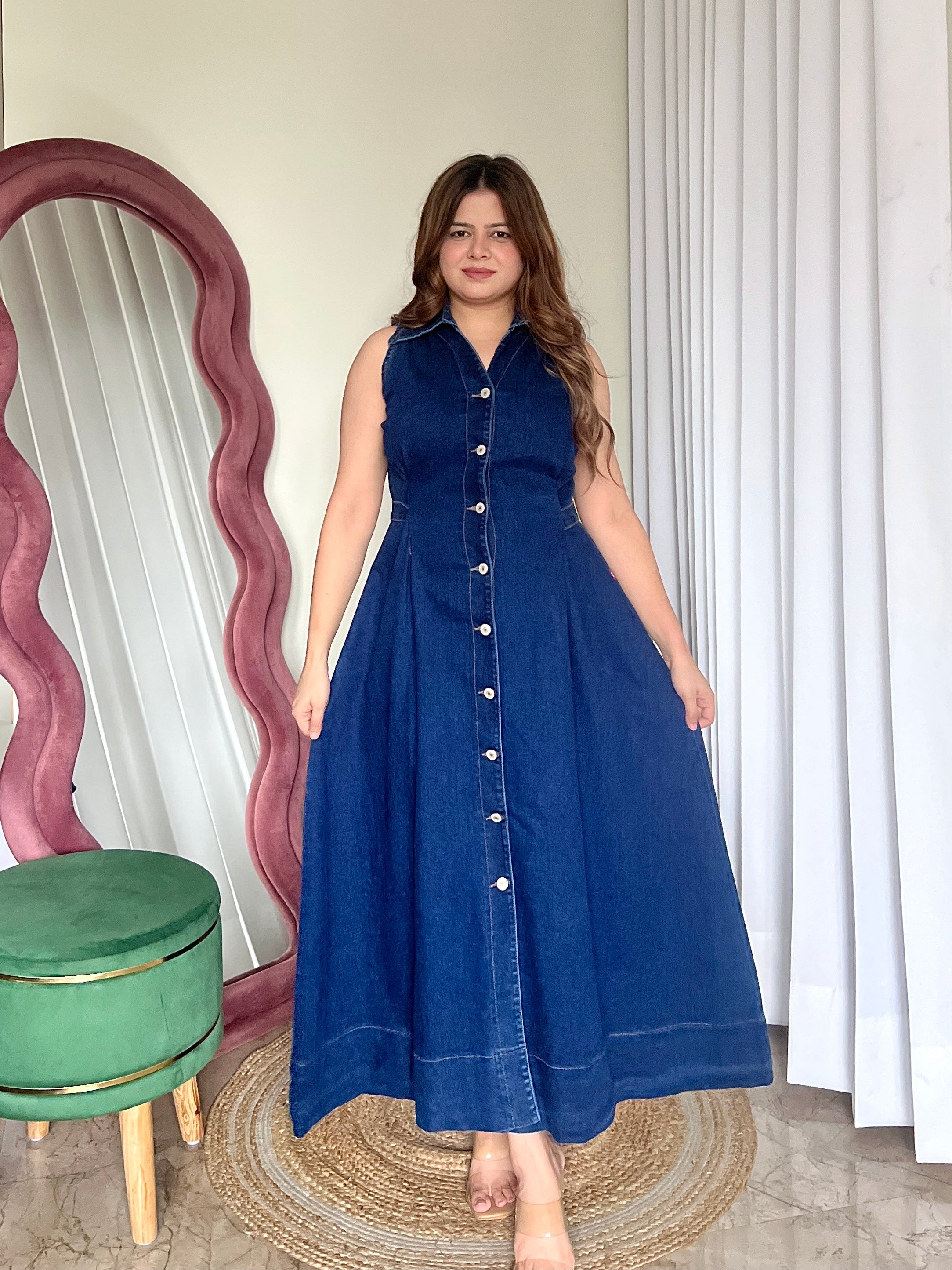 JULIAN DENIM DRESS