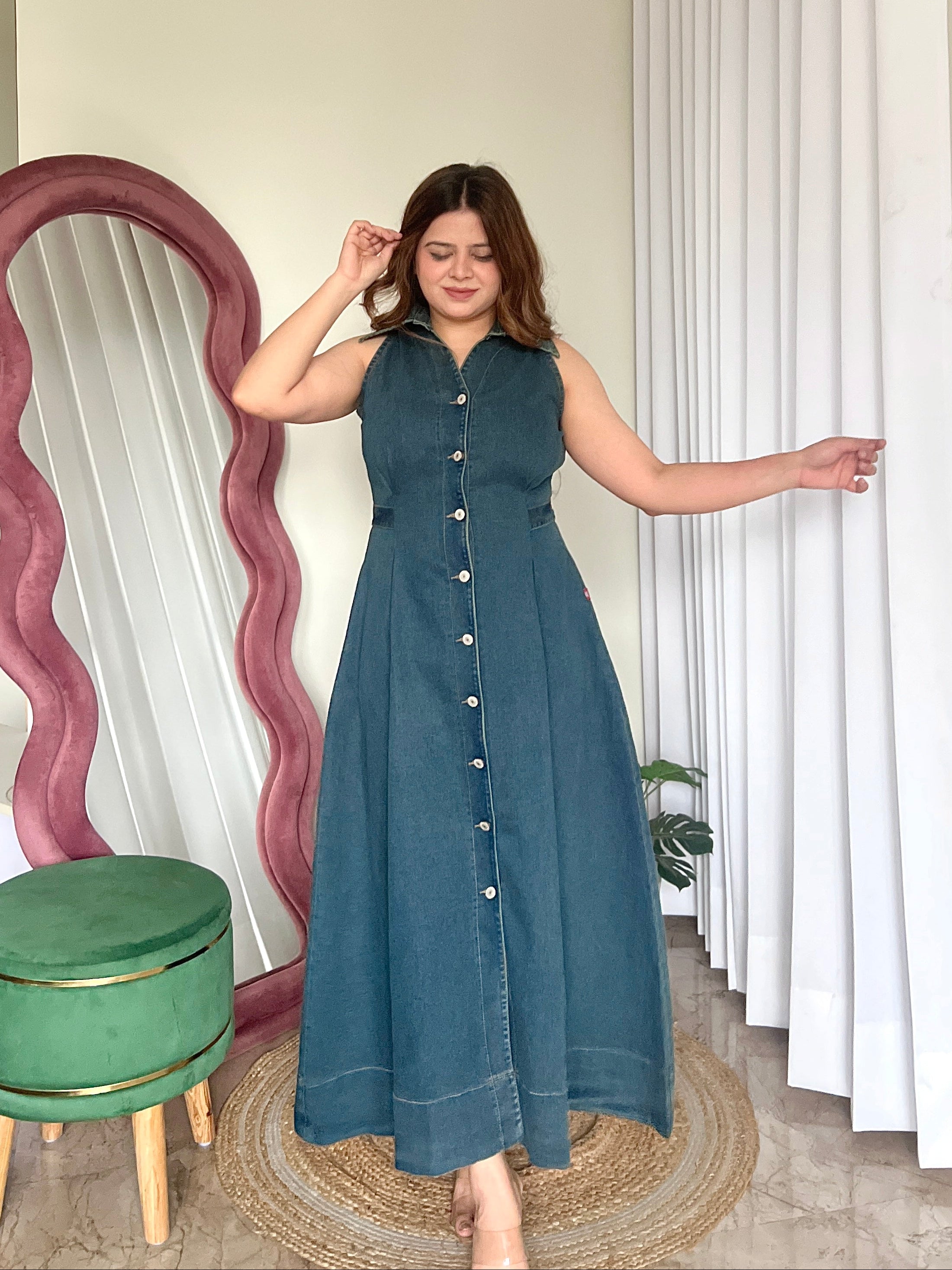 JULIAN DENIM DRESS