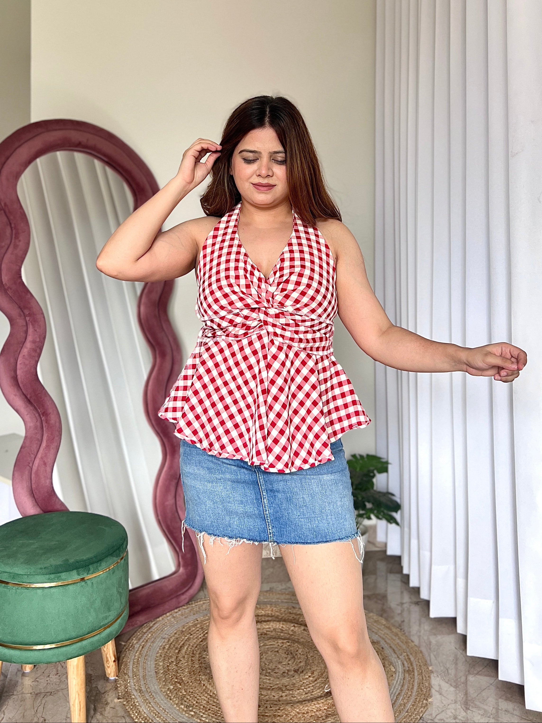 IZZY HALTER TOP