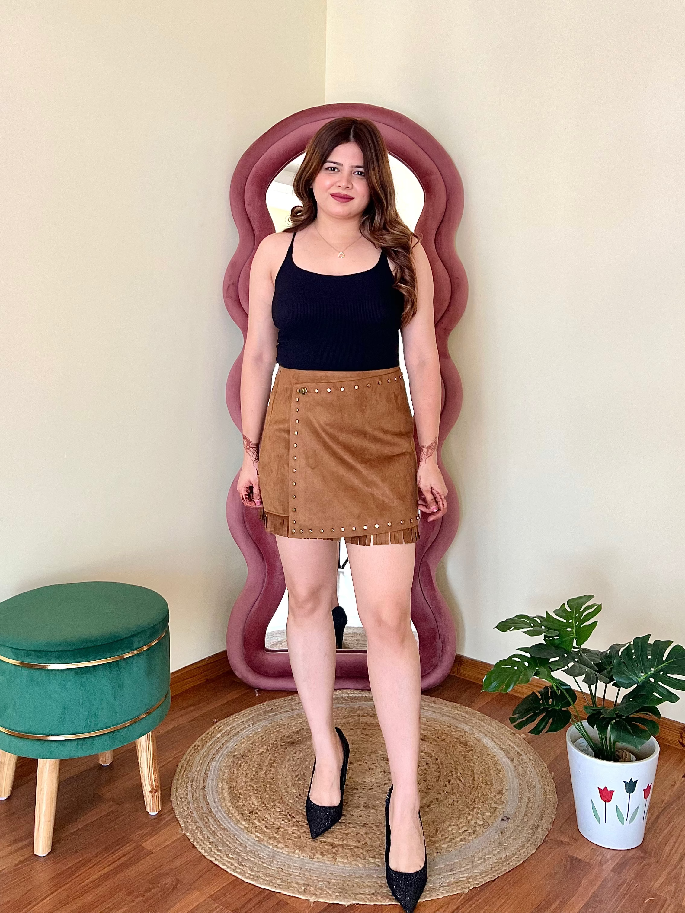EDEN SUEDE SKIRT