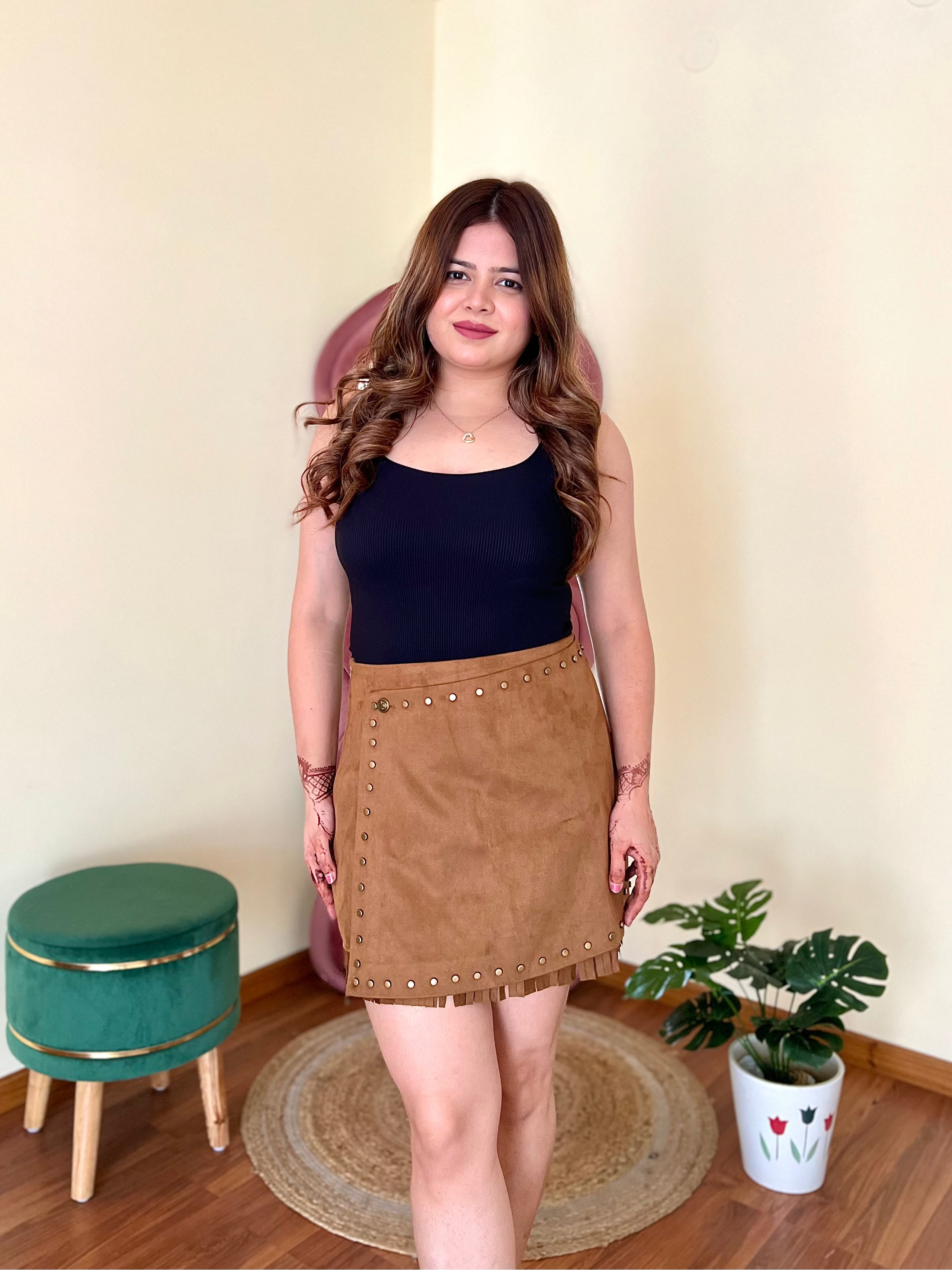 EDEN SUEDE SKIRT