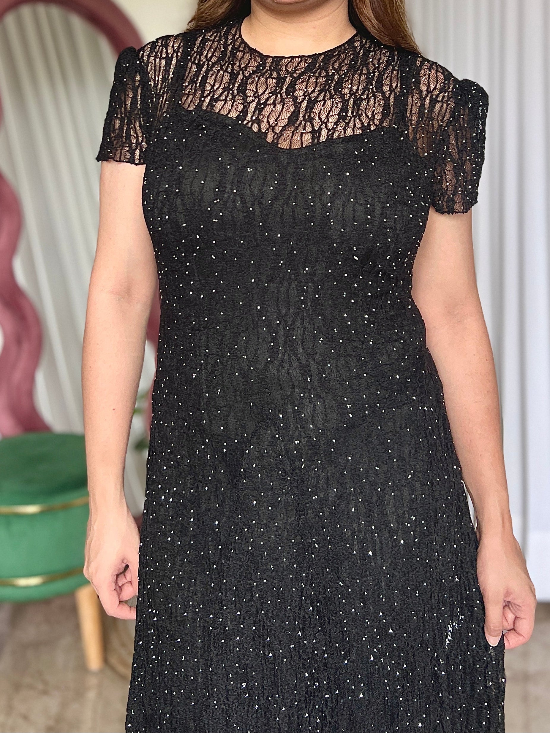 SHERPA MAXI PARTY DRESS