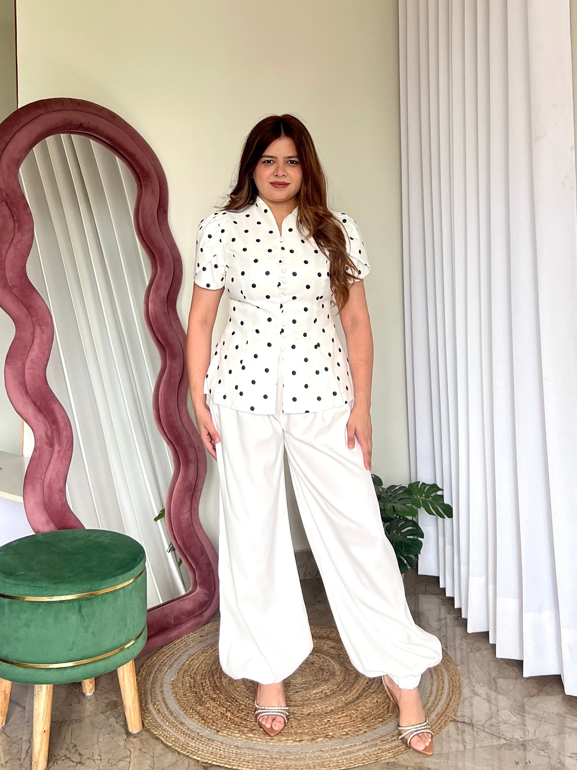 KESHA POLKA DOT COORD SET