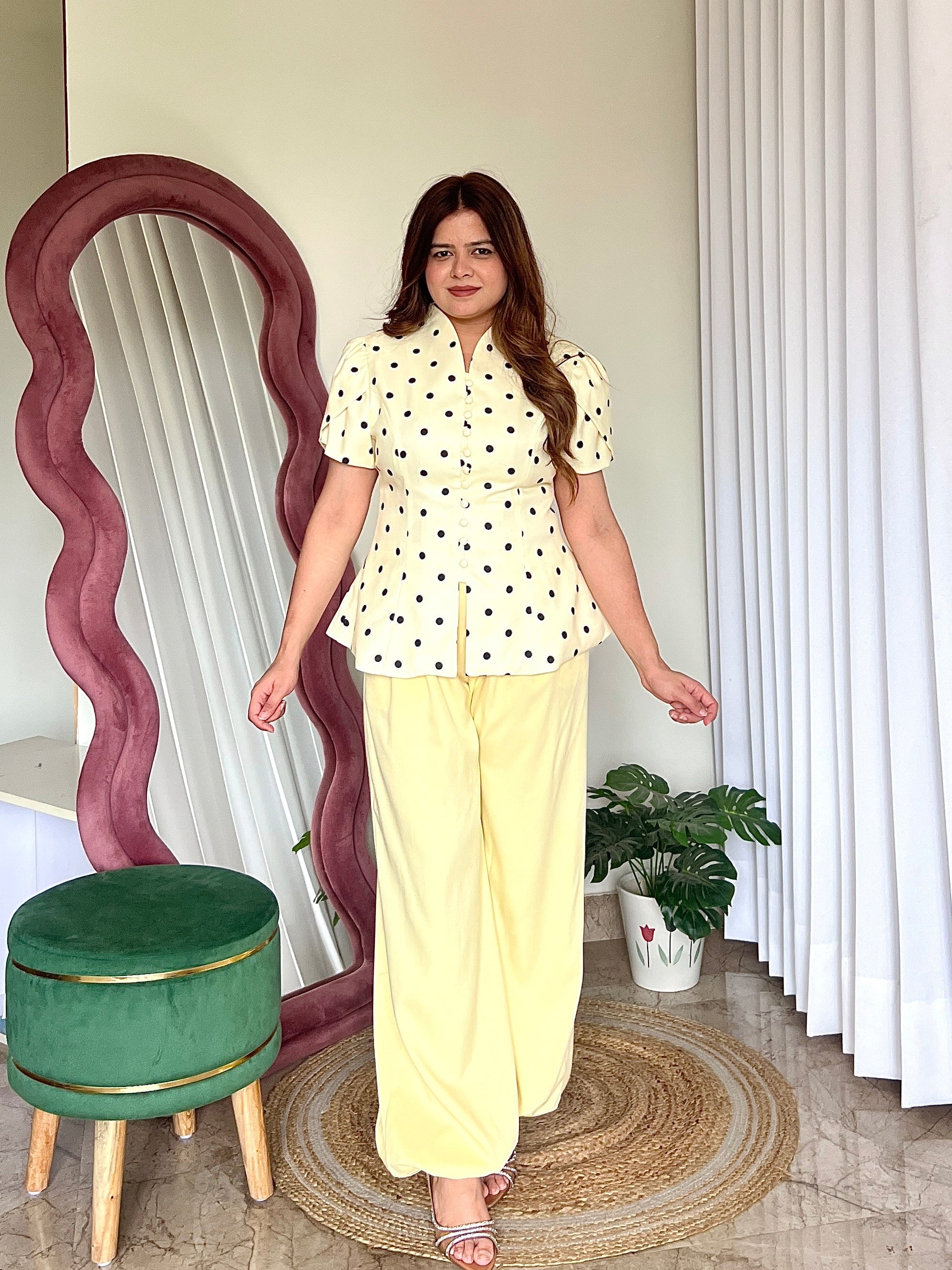 KESHA POLKA DOT COORD SET