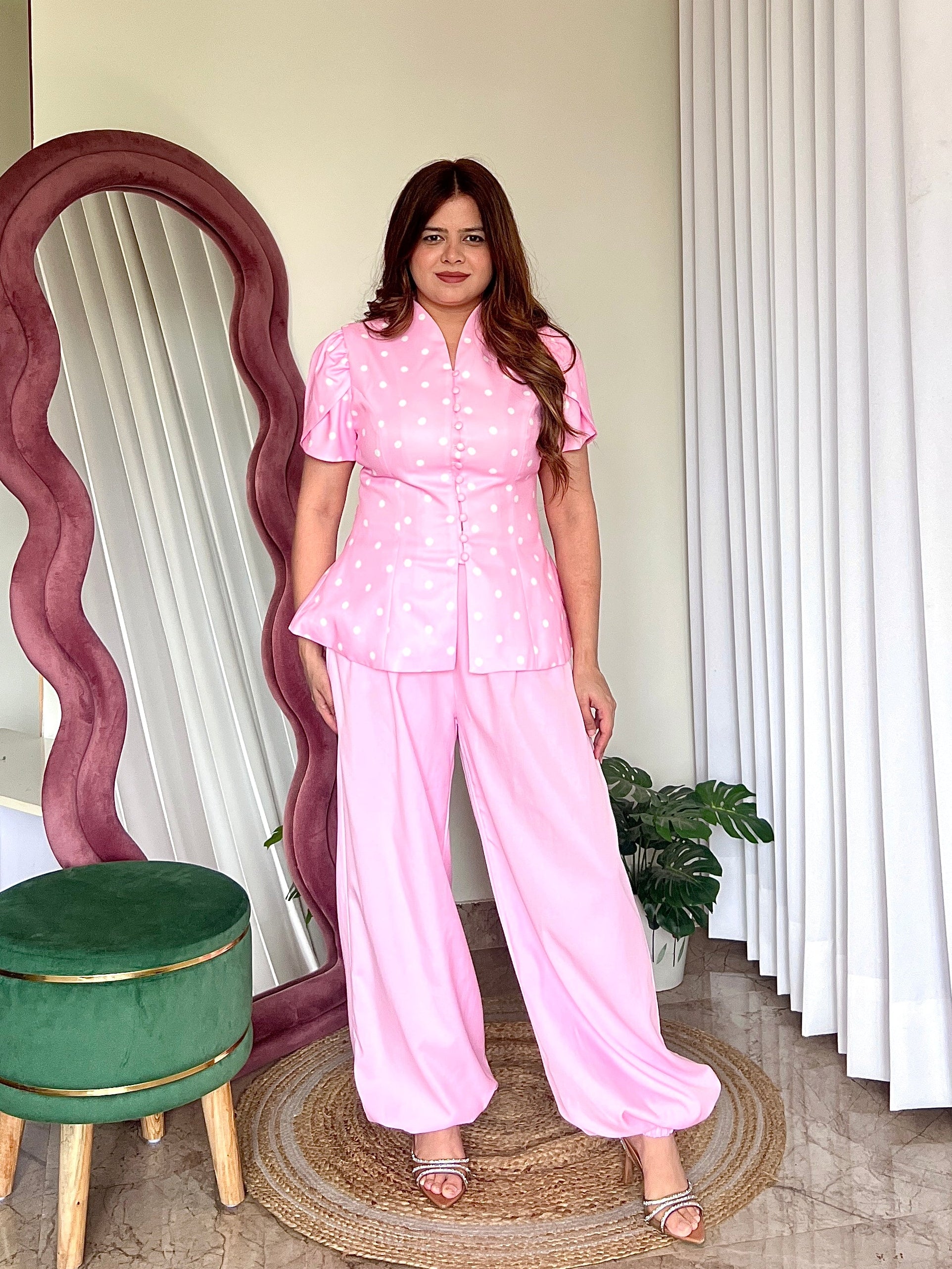 KESHA POLKA DOT COORD SET