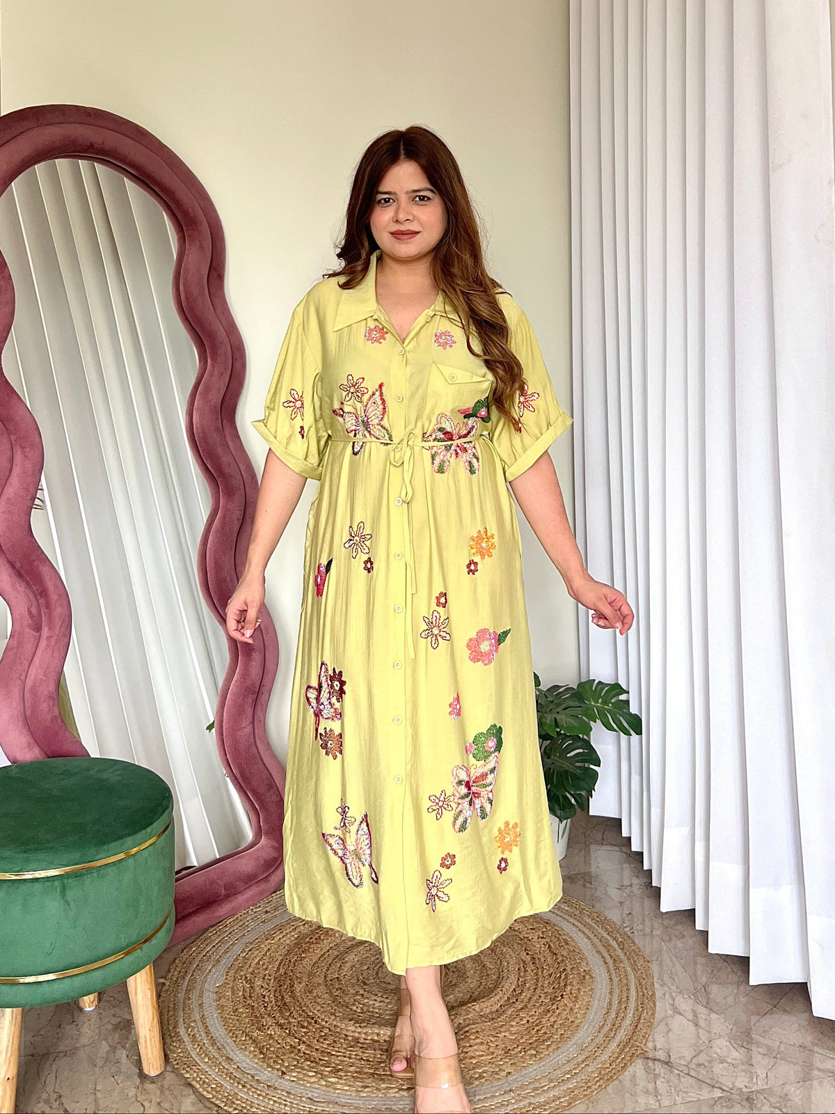 KENNY BUTTERFLY DRESS