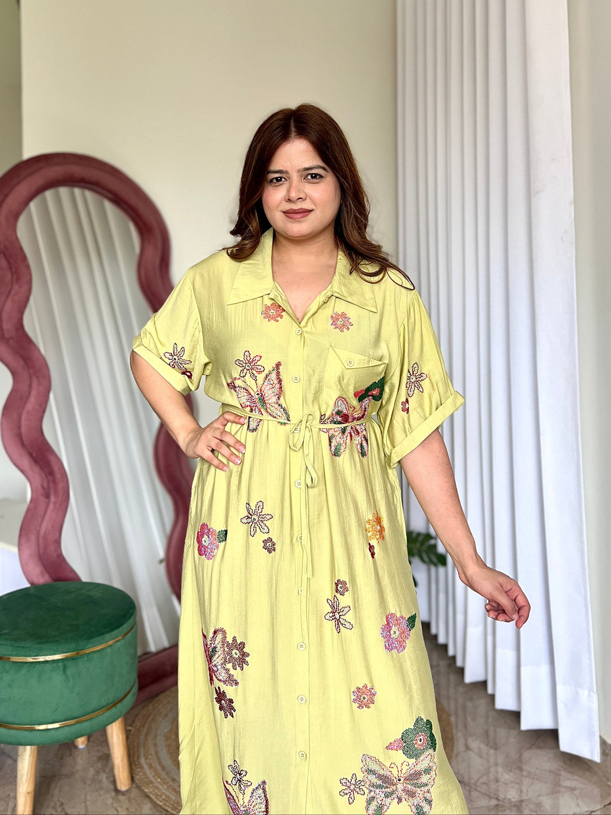 KENNY BUTTERFLY DRESS