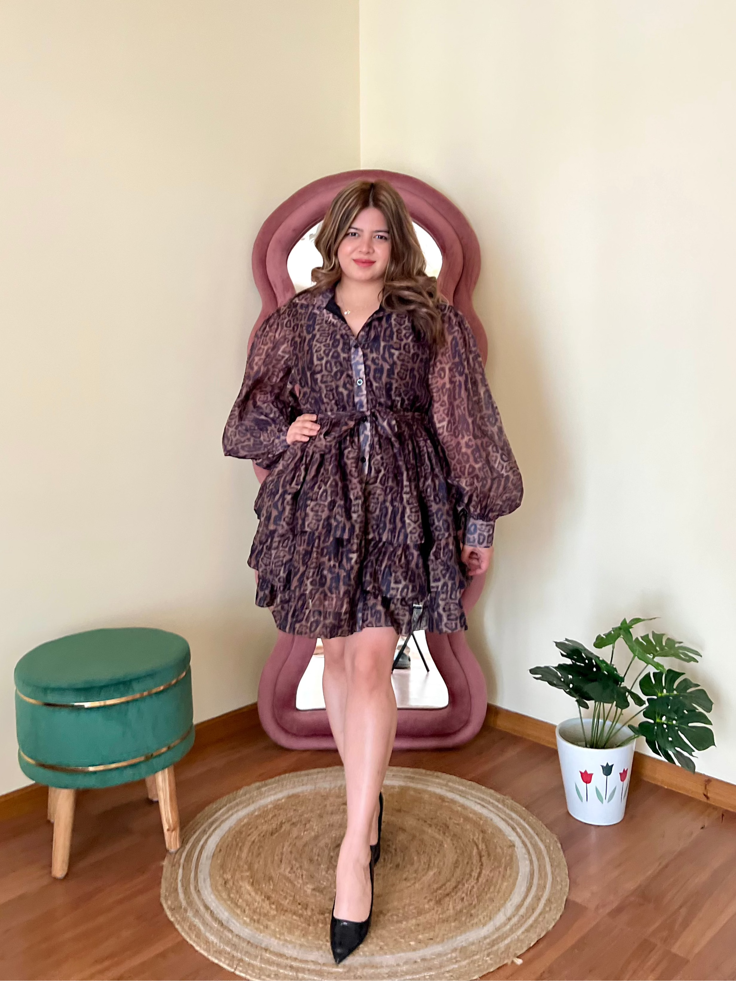 LEOPARD DRESS