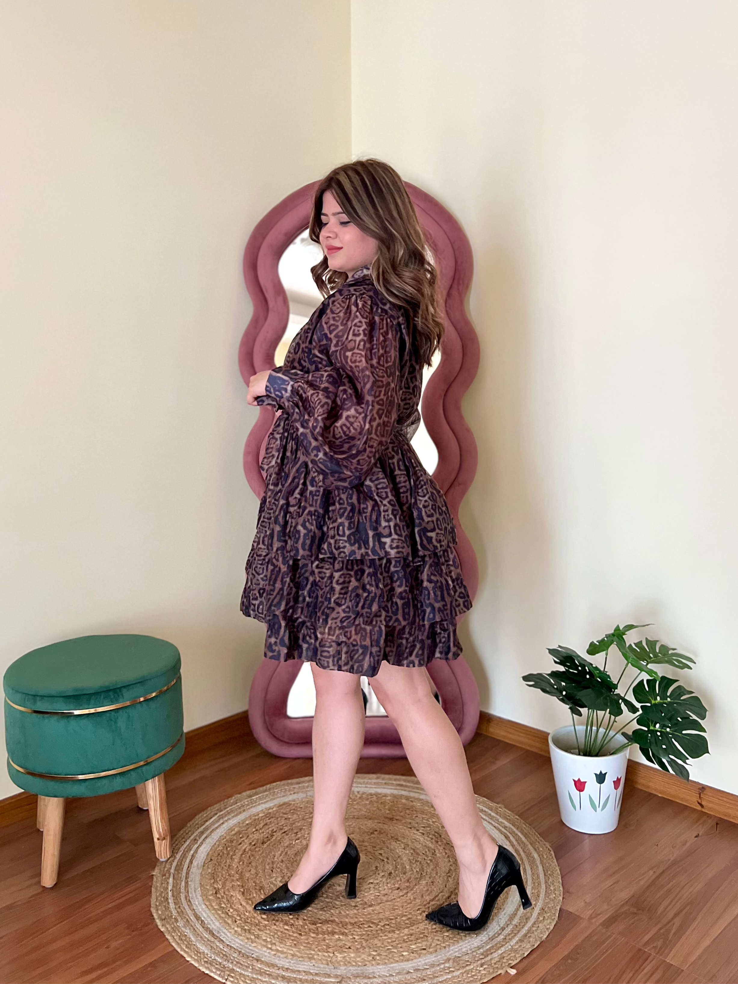 LEOPARD DRESS