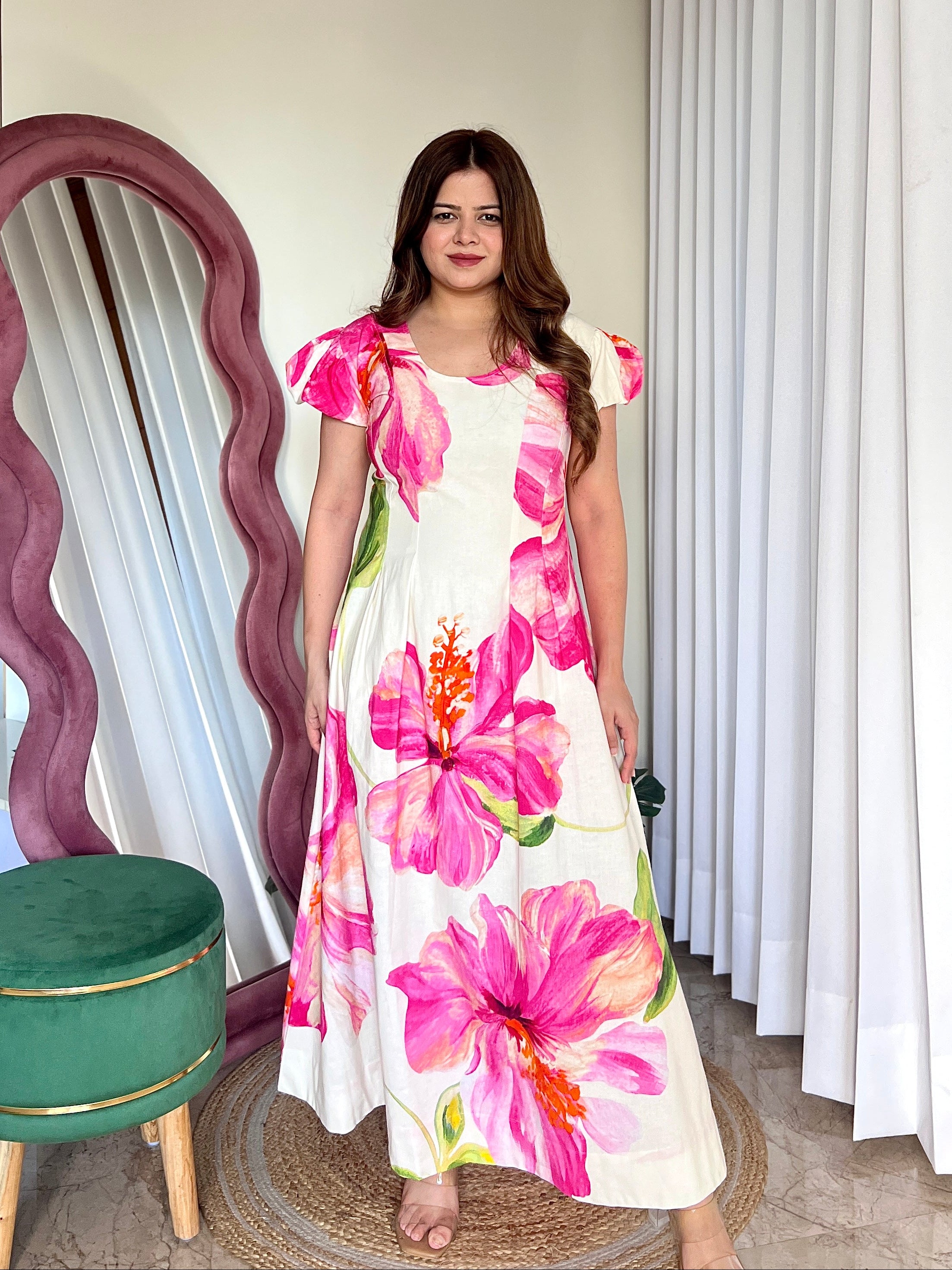 CAMELIA FLORAL DRESS