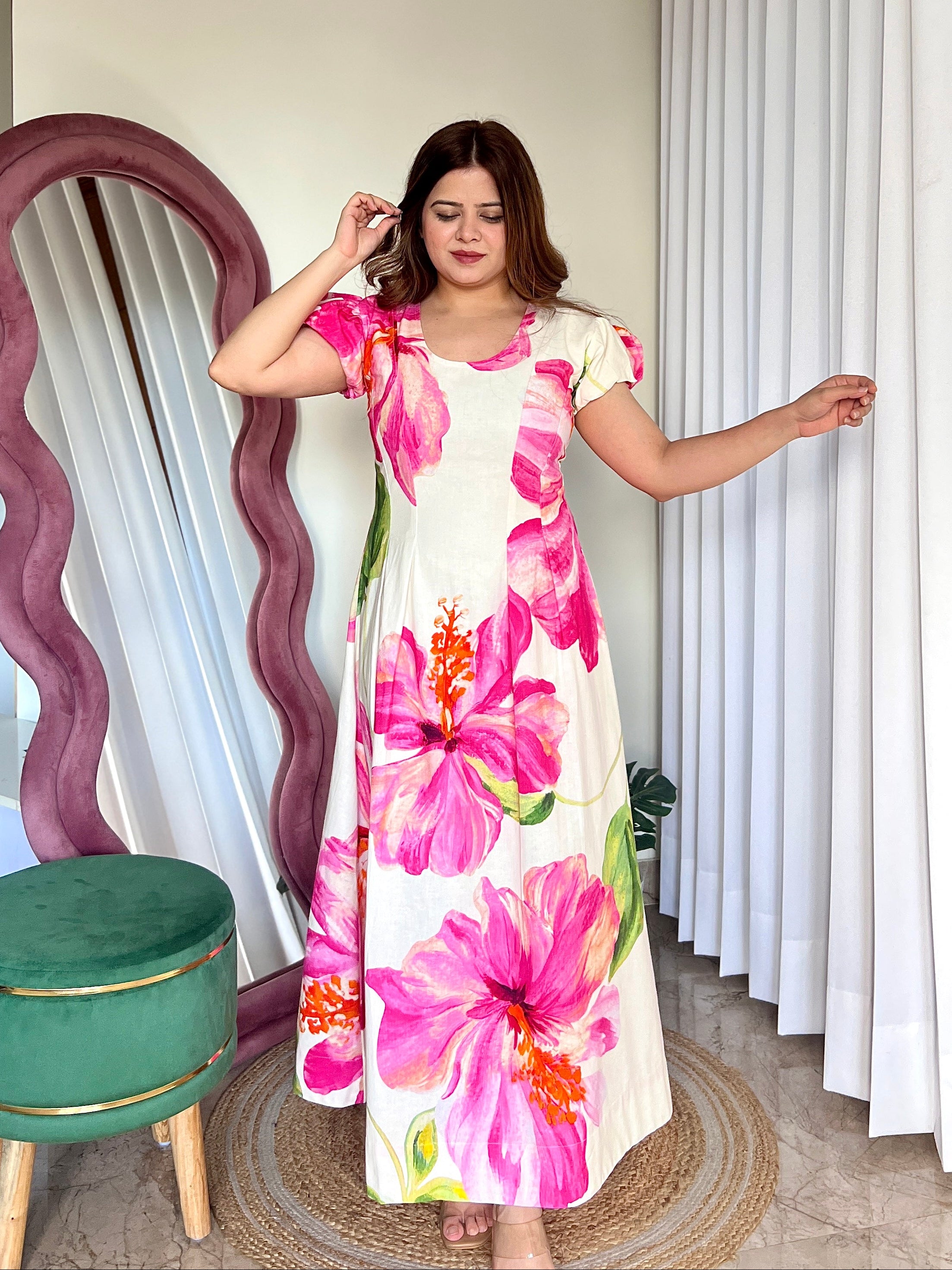 CAMELIA FLORAL DRESS
