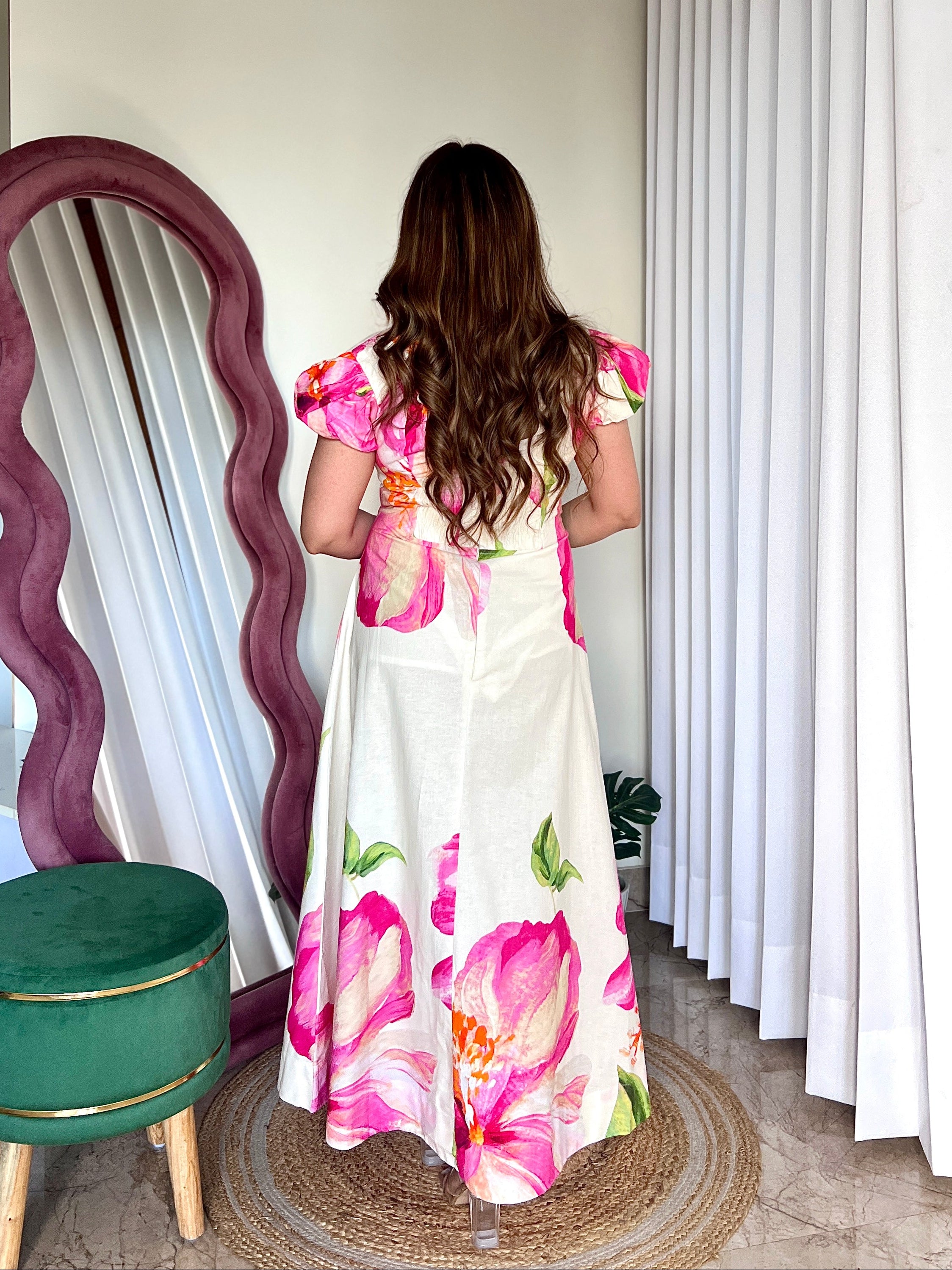 CAMELIA FLORAL DRESS