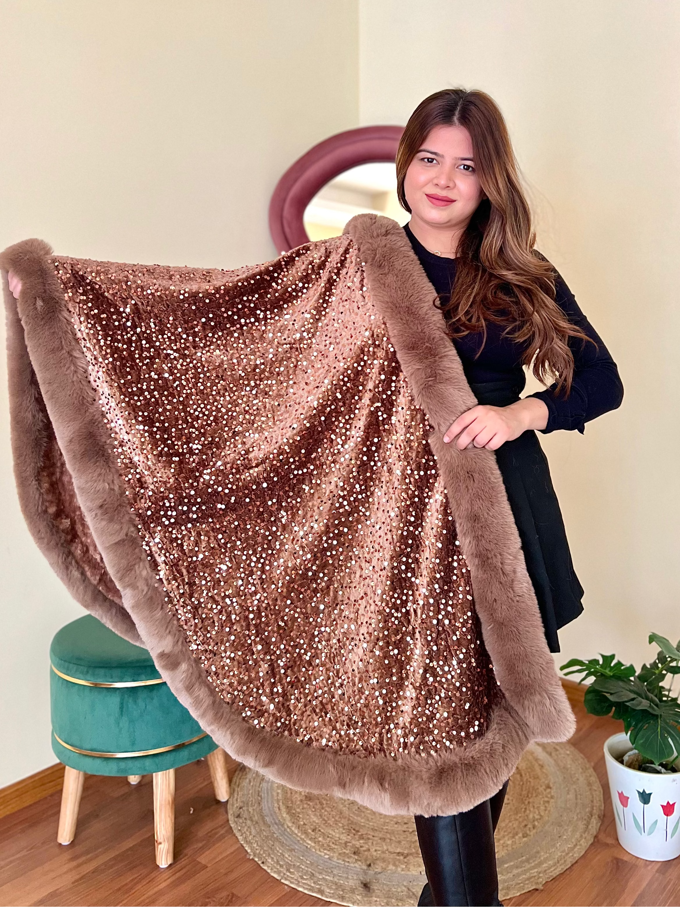NOOR GLITTER SHAWL