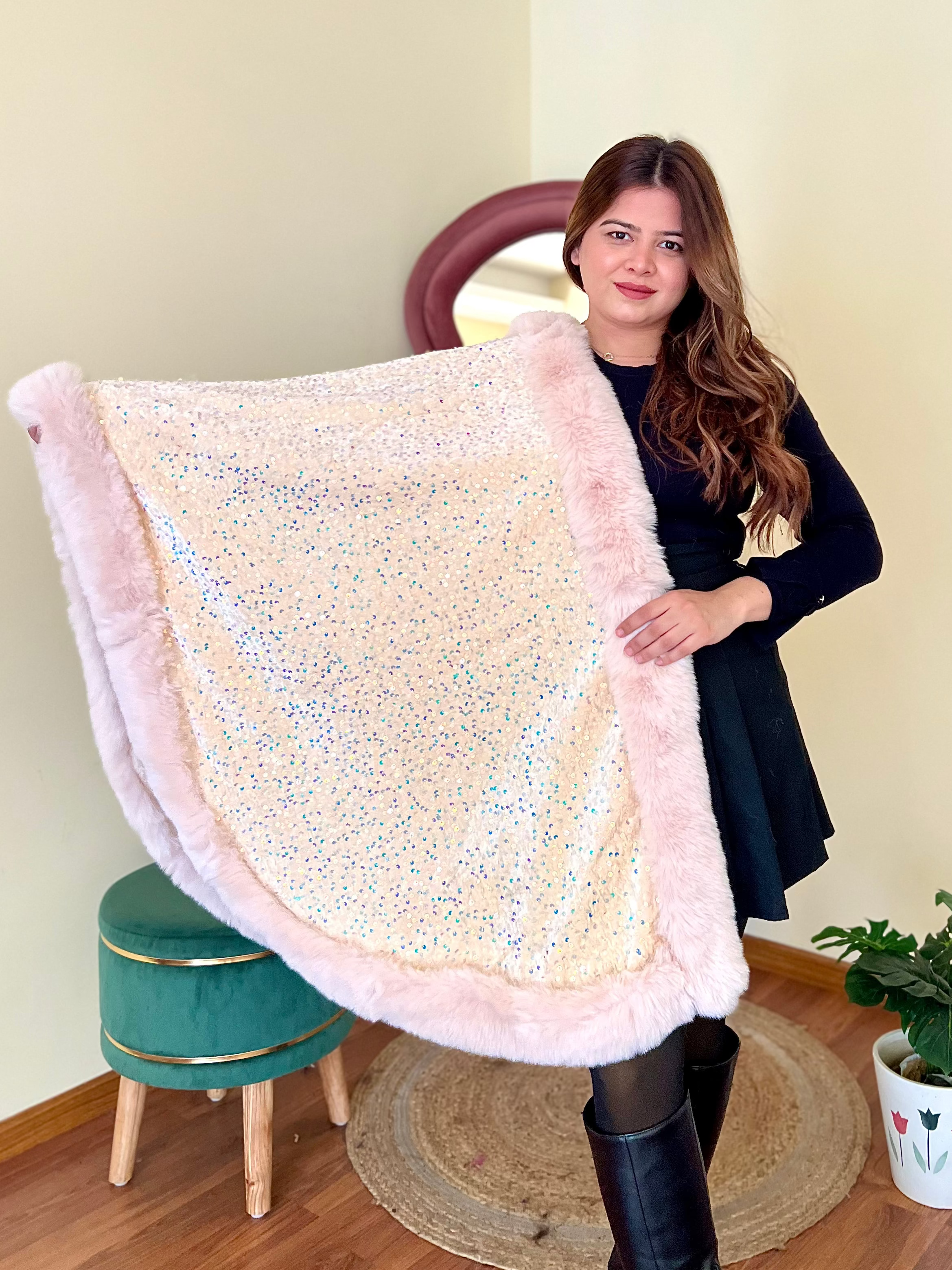 NOOR GLITTER SHAWL