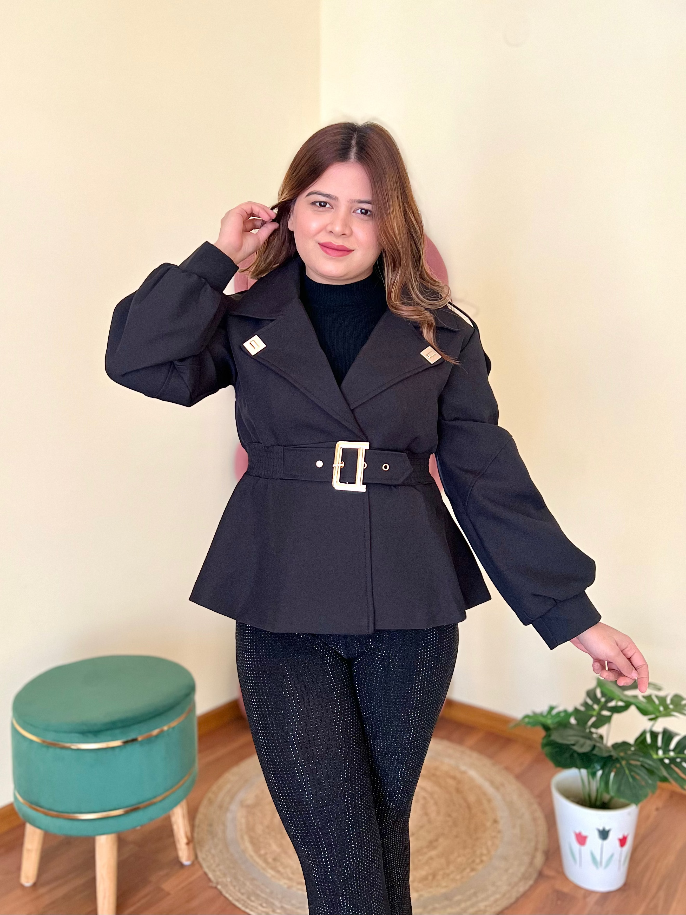BETSY BELTED JACKET