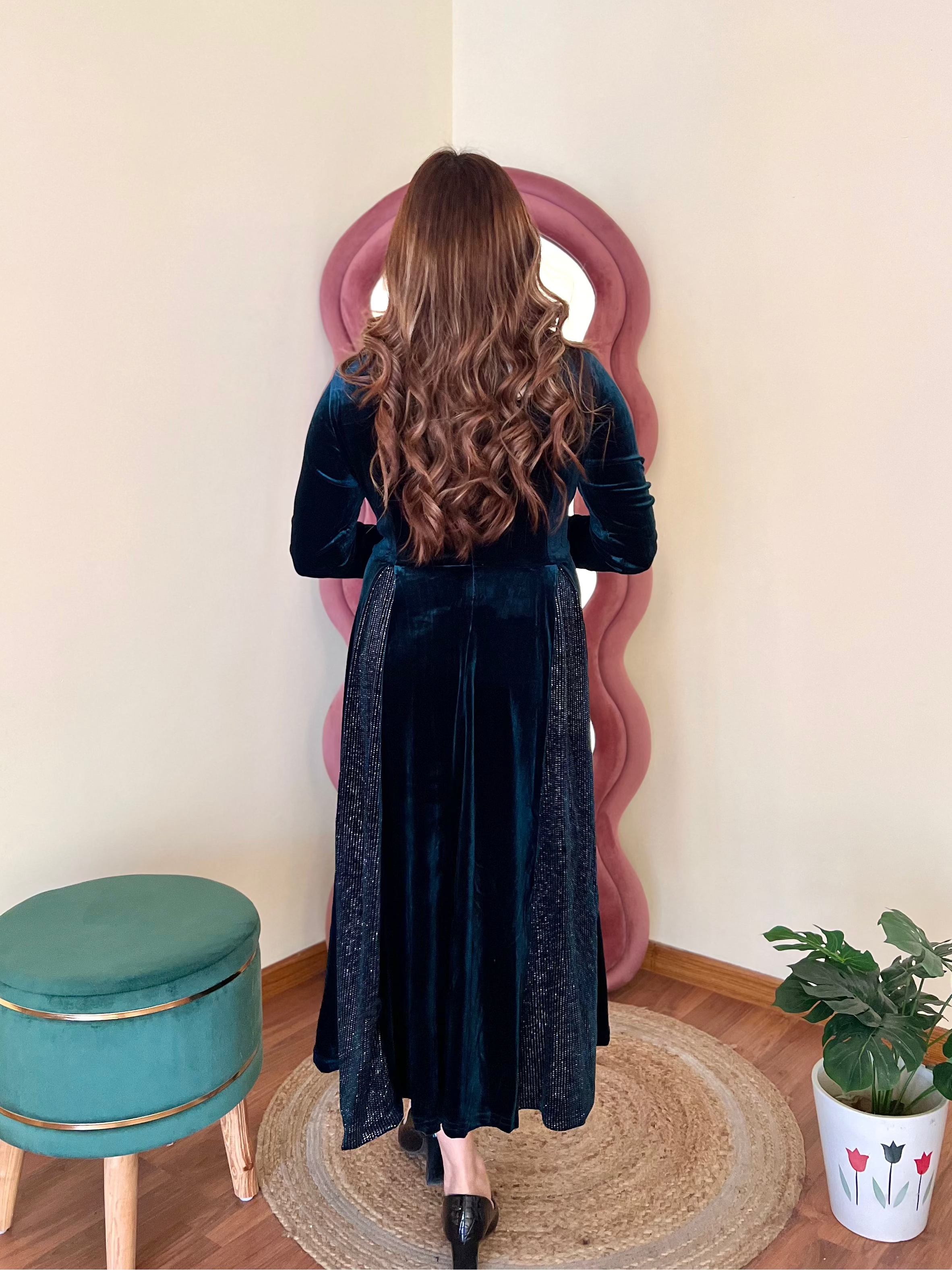 NEXA VELVET DRESS