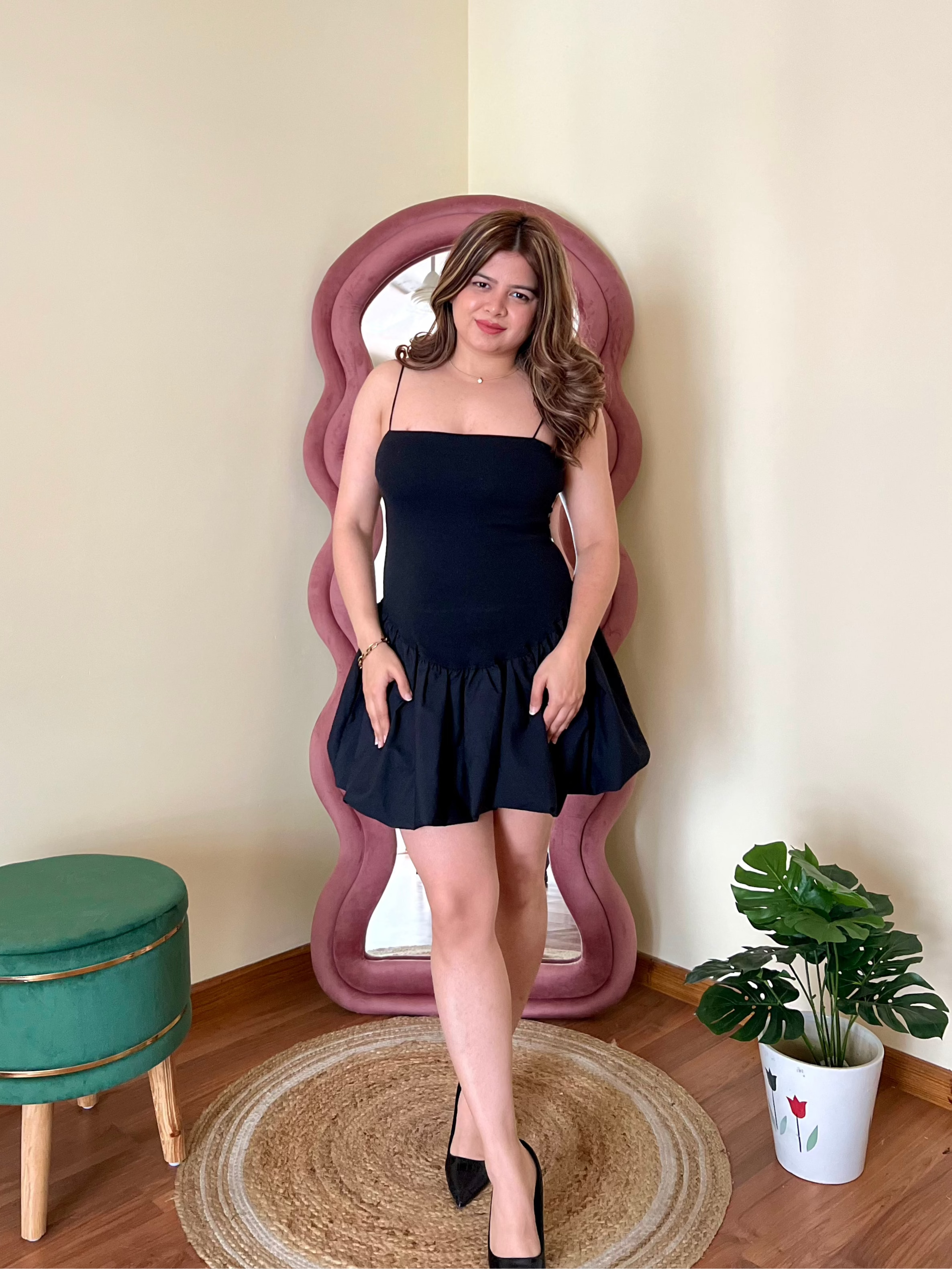 TEDDY BALLOON DRESS