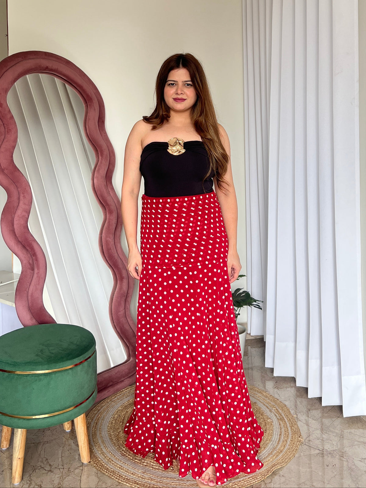 DOLLY POLKA DOT SKIRT