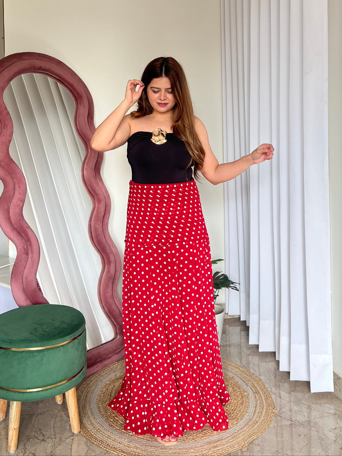 DOLLY POLKA DOT SKIRT