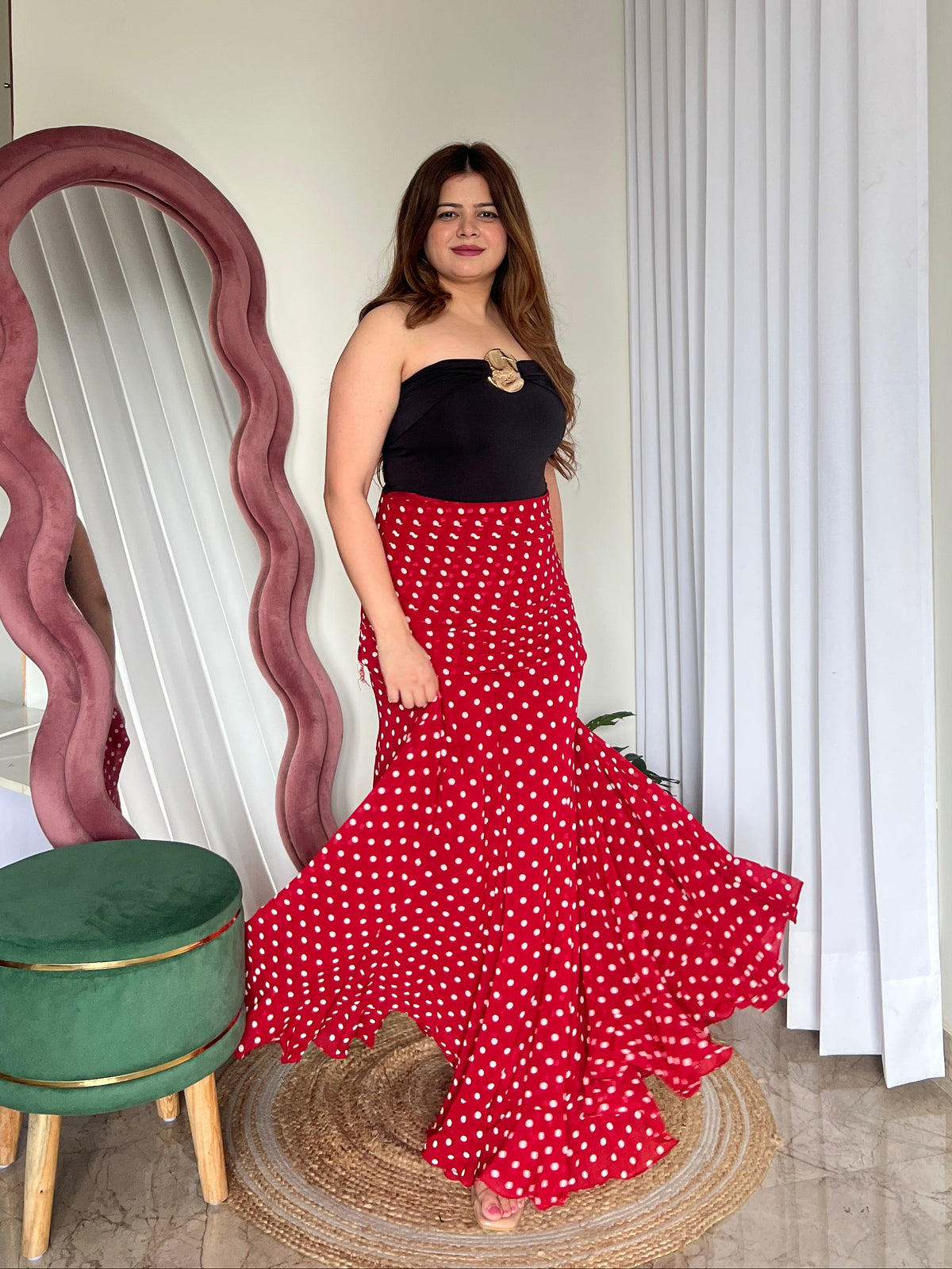 DOLLY POLKA DOT SKIRT